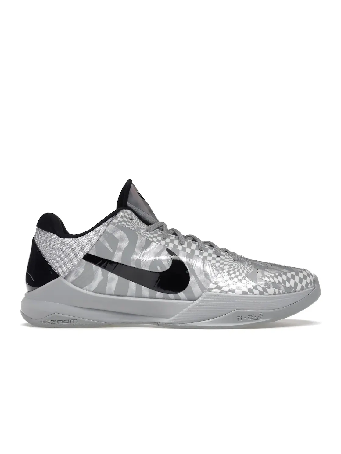Мужские кроссовки с зебровым принтом Nike Kobe 5 Protro — изображение 1 из 4, серый/белый-черный