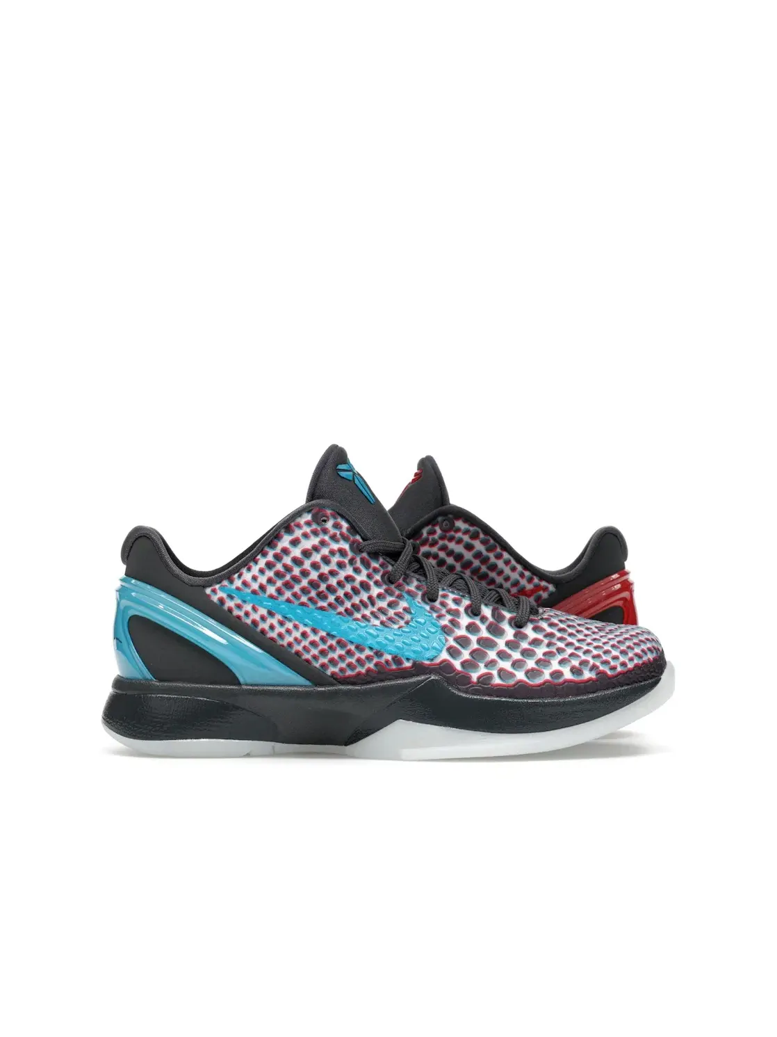 Детские кроссовки для мальчиков с контрастными акцентами Nike Kobe 6 — изображение 1 из 4
