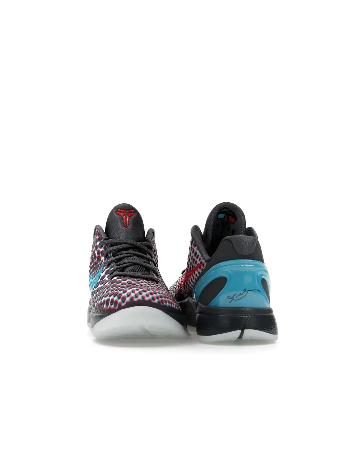 Детские кроссовки для мальчиков с контрастными акцентами Nike Kobe 6 — изображение 4 из 4