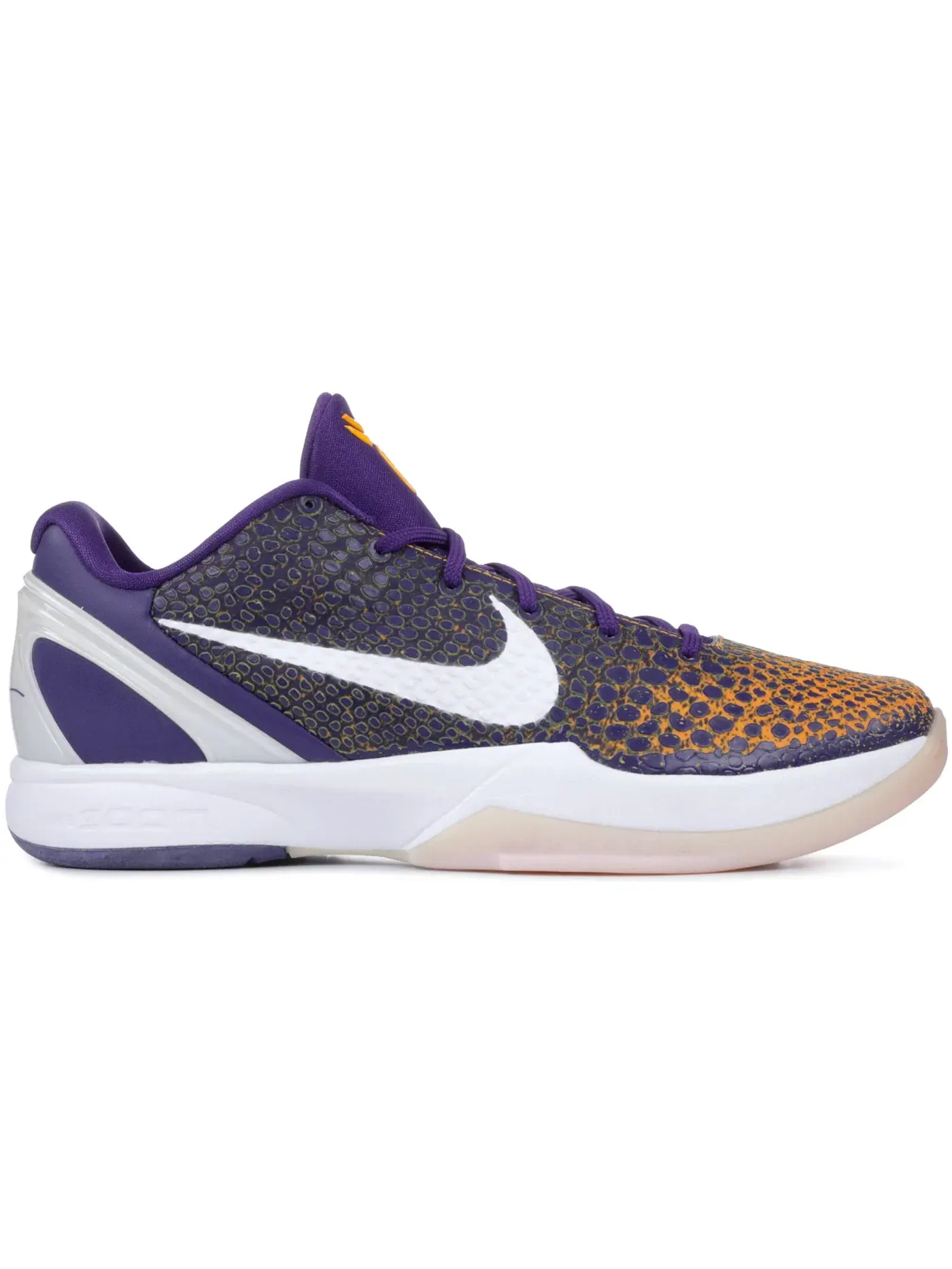 Мужские баскетбольные кроссовки Nike Kobe 6 — изображение 1 из 1, фиолетовый/белый
