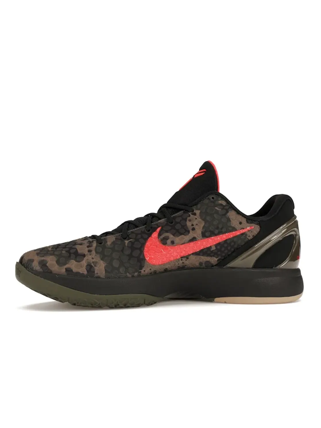 Мужские кроссовки с принтом Nike Kobe 6 Protro Nike — изображение 3 из 4, черный//хаки