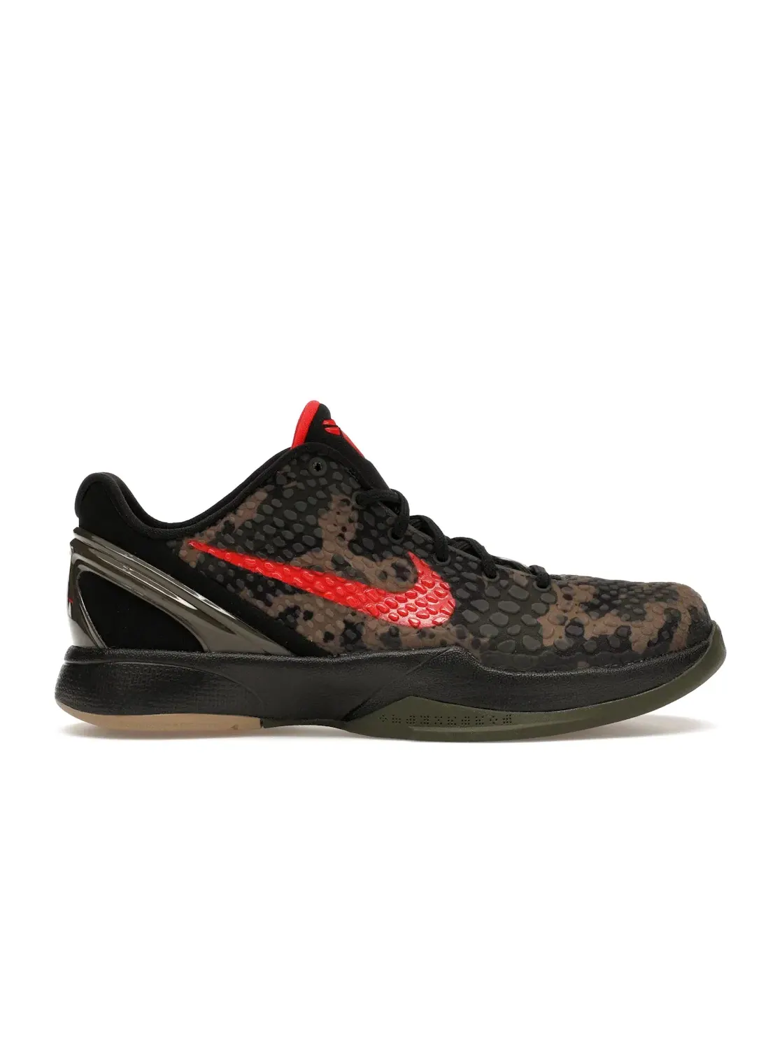 Детские кроссовки для активного спорта Nike Kobe 6 Protro Nike — изображение 1 из 4, черный/-зеленый-хаки