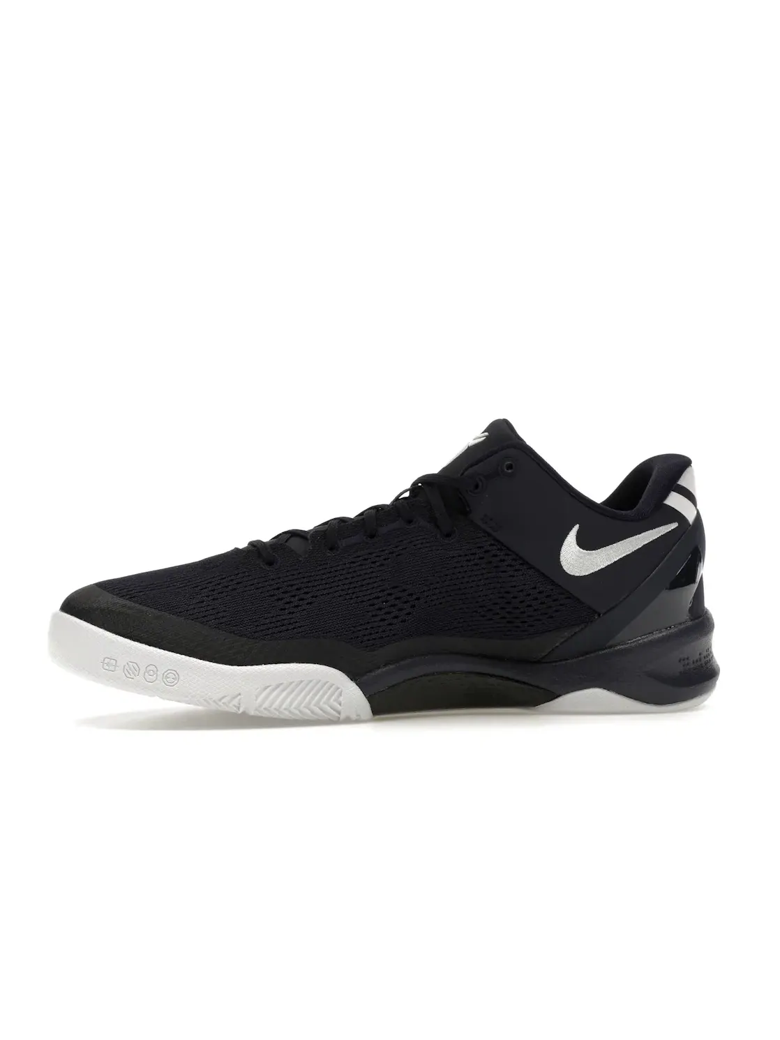 Детские кроссовки для мальчиков и девочек с низким профилем Nike Kobe 8 Protro Nike — изображение 3 из 4, темно-синий