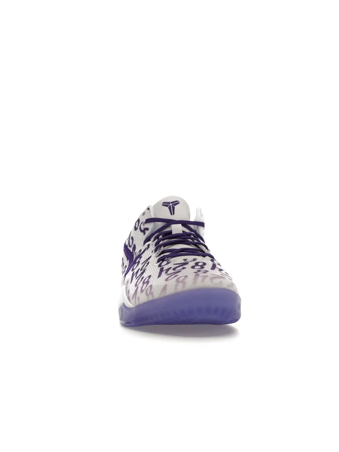 Детские кроссовки для баскетбола Nike Kobe 8 Protro — изображение 2 из 4, белый/фиолетовый/белый