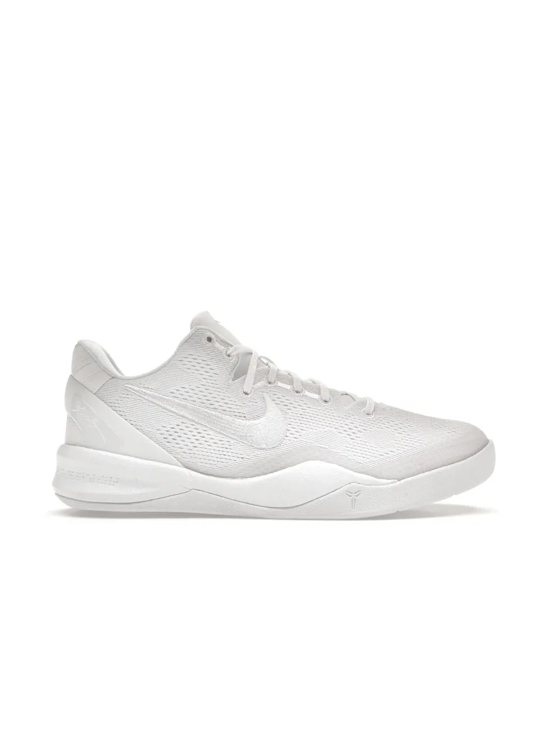 Детские кроссовки для баскетбола с низким верхом Nike Kobe 8 Protro Halo — изображение 1 из 4, белый/белый-белый