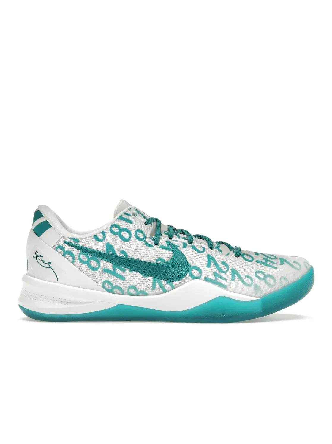 Мужские кроссовки баскетбольные Nike Kobe 8 Protro — изображение 1 из 4, белый белый