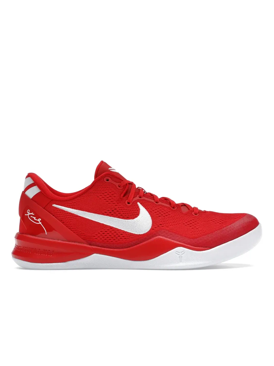 Мужские баскетбольные кроссовки с дышащим верхом Nike Kobe 8 Protro — изображение 1 из 4, красный/белый-красный