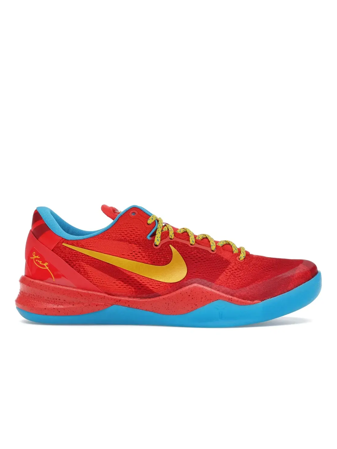 Мужские кроссовки с принтом Nike Kobe 8 Protro — изображение 1 из 4, светлый/синий/яркий