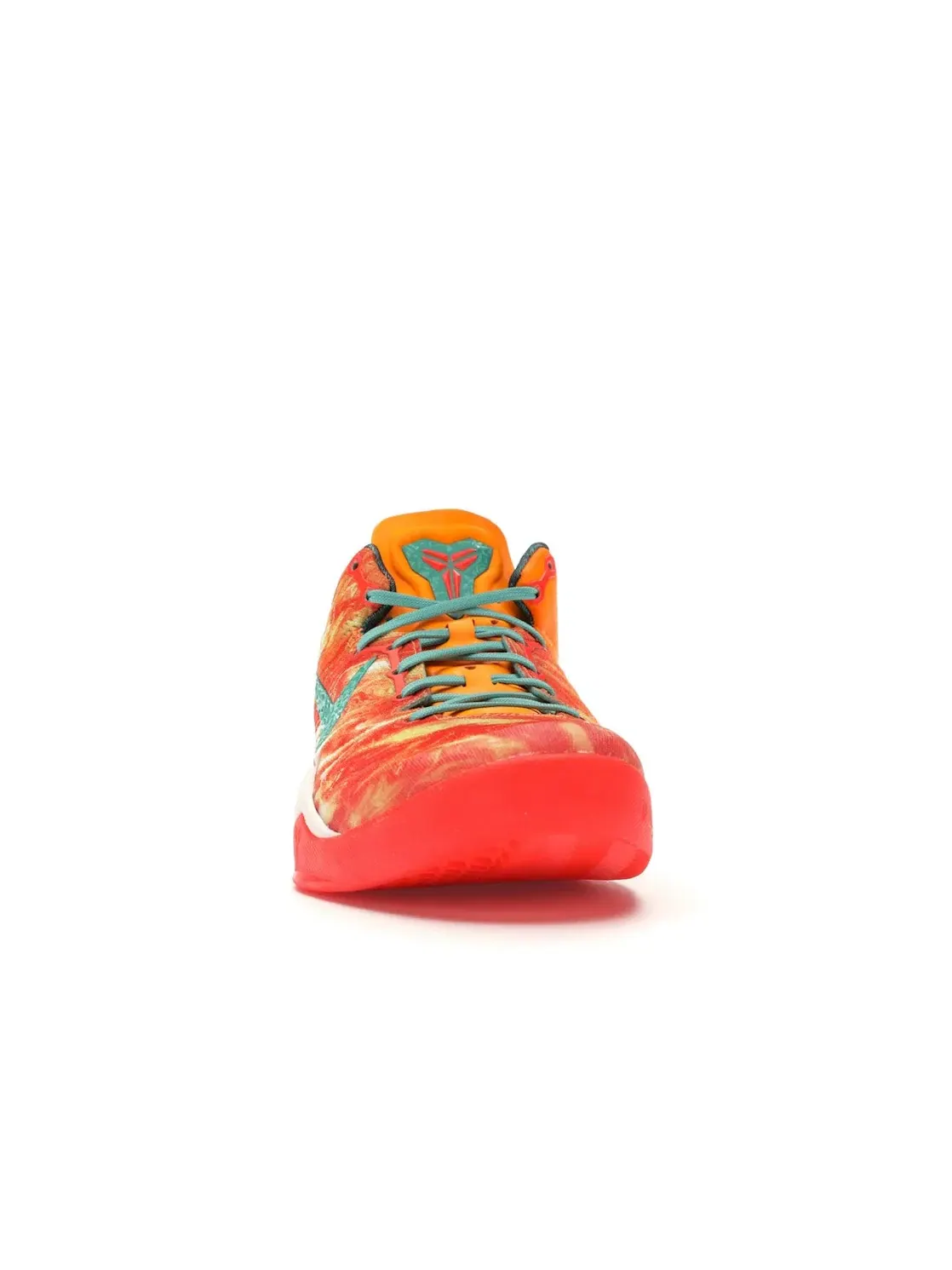 Мужские кроссовки с ярким дизайном Nike Kobe 8 Nike, Bright Citrus/Sport Turquoise-Total Crimson — изображение 2 из 4