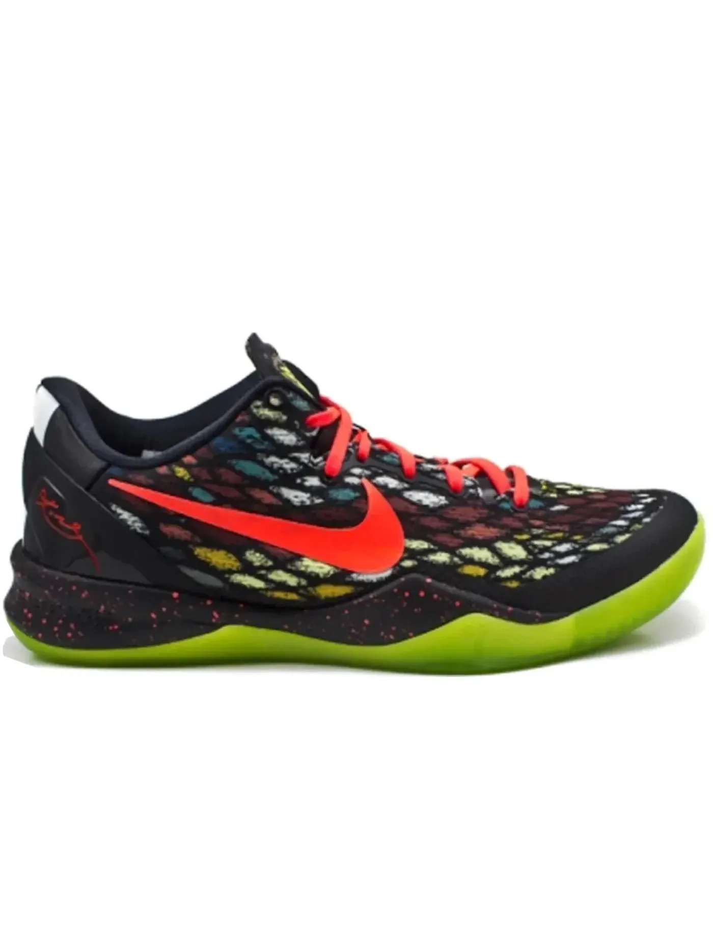 Мужские кроссовки для баскетбола Nike Kobe 8 System GC — изображение 1 из 1, черный/яркий