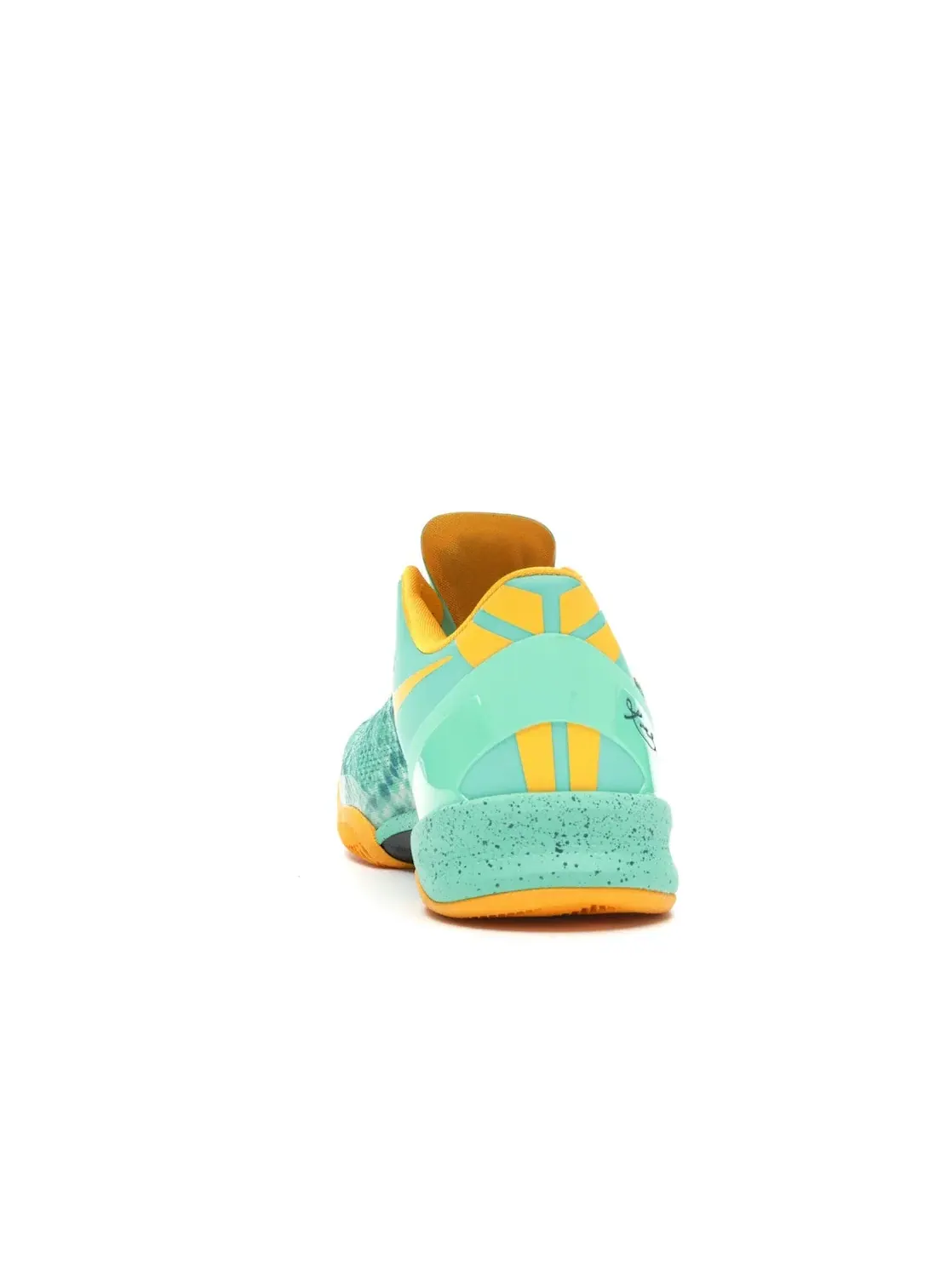 Мужские кроссовки с контрастными вставками Nike Kobe 8 System — изображение 4 из 4, зеленый/оранжевый