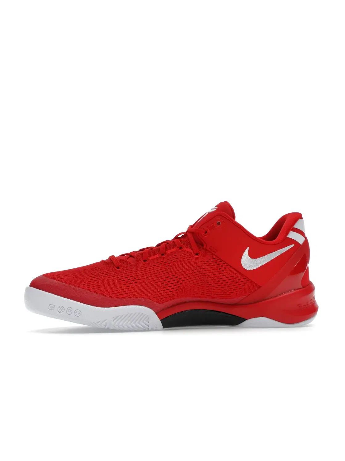 Детские кроссовки для активного спорта Nike Kobe 8 — изображение 3 из 4, красный/белый/красный