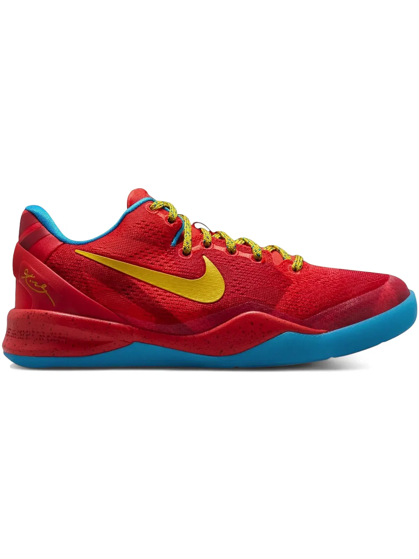 Детские кроссовки для активного отдыха Nike Kobe 8 — изображение 1 из 1, светлый/синий/яркий