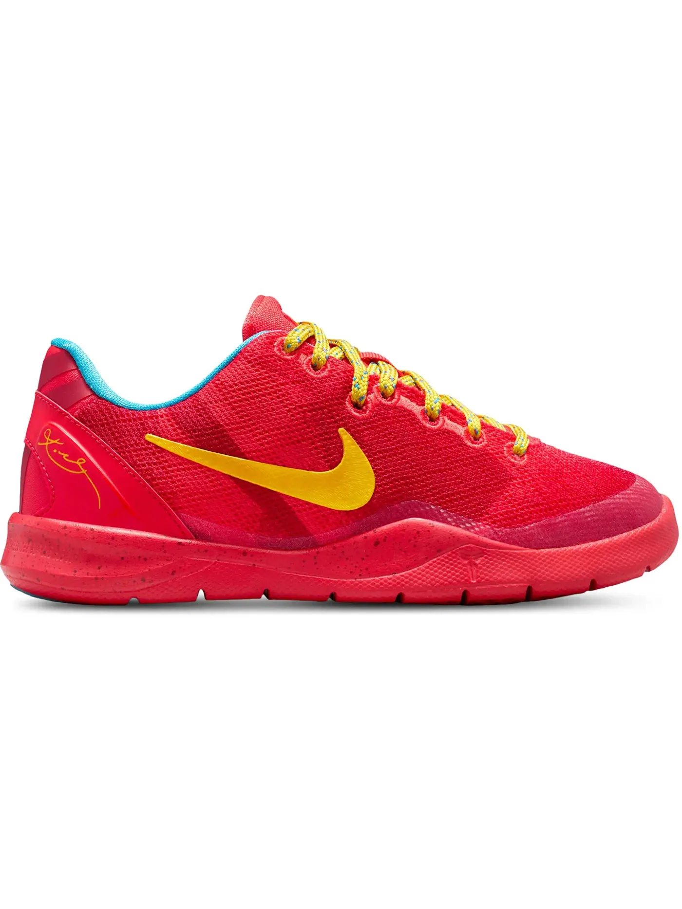 Детские кроссовки для активного спорта Nike Kobe 8 — изображение 1 из 1, светлый/синий/яркий