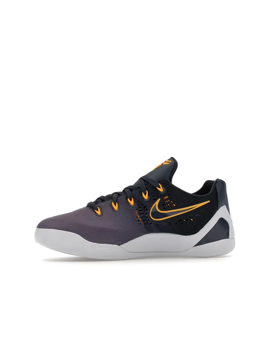Детские кроссовки для баскетбола Nike Kobe 9 EM Low — изображение 3 из 4, синий/оранжевый/серый