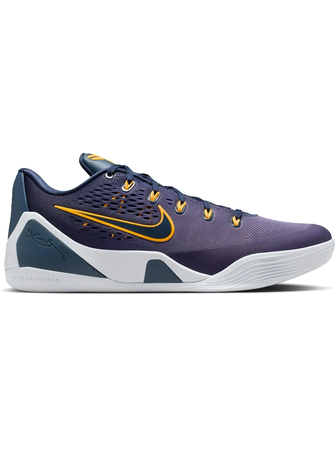 Мужские кроссовки для баскетбола Nike Kobe 9 EM Low Protro — изображение 1 из 1, синий/оранжевый/серый