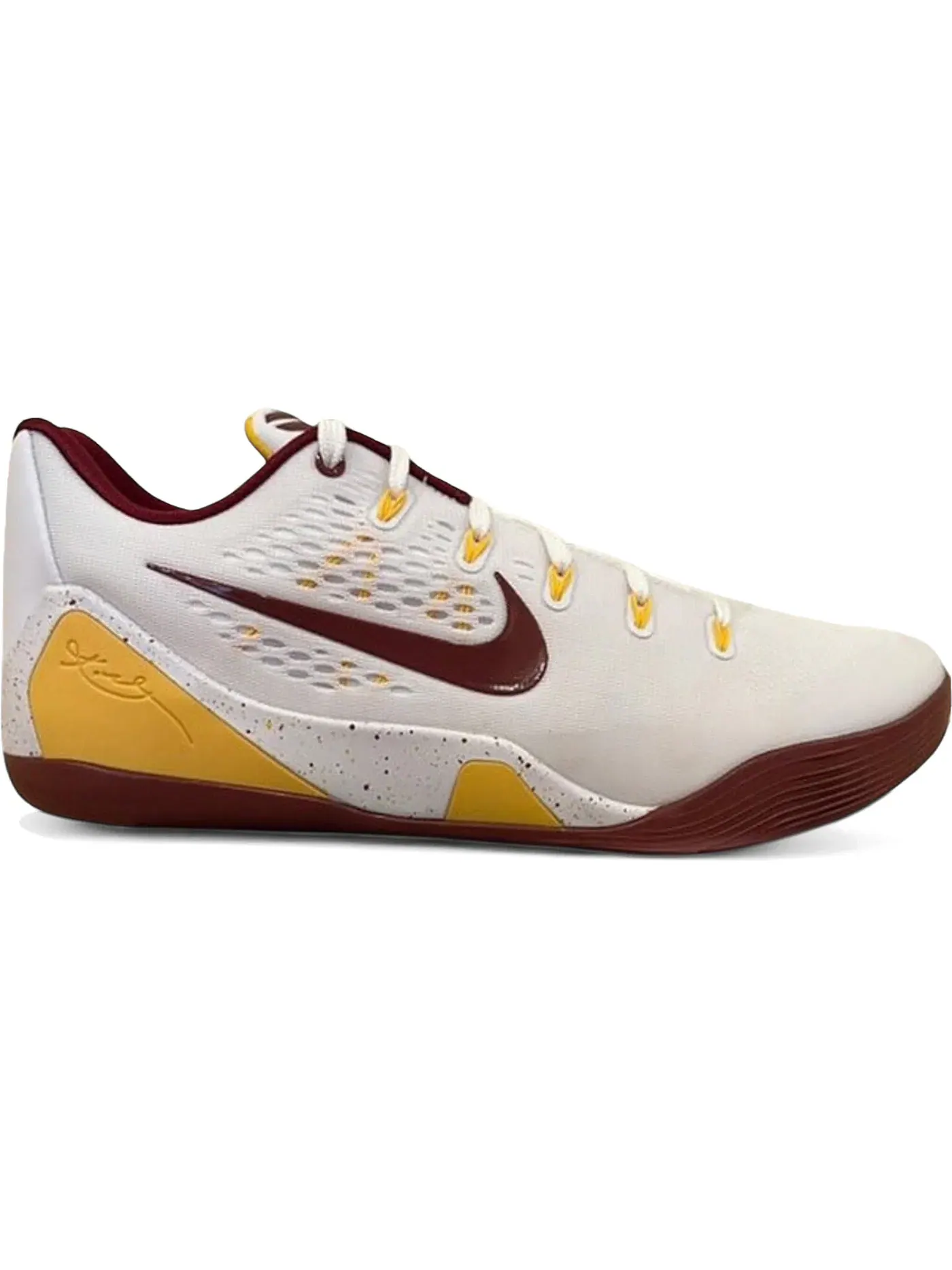 Мужские кроссовки для баскетбола Nike Kobe 9 EM Low Protro — изображение 1 из 1, белый//золотистый