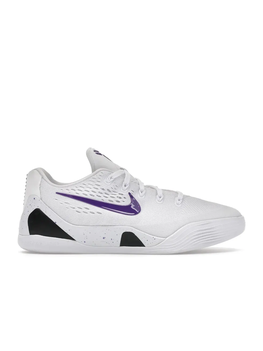 Детские кроссовки для баскетбола Nike Kobe 9 EM Low TB — изображение 1 из 4, белый фиолетовый белый
