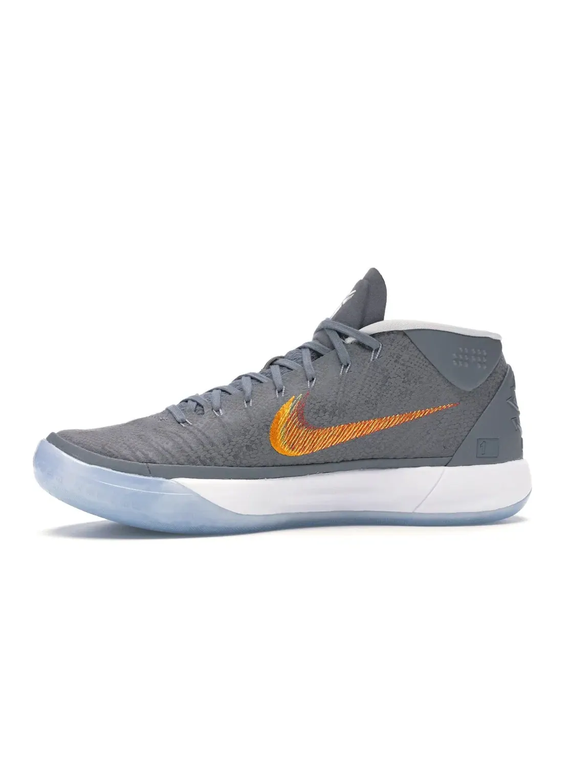 Мужские кроссовки для баскетбола Nike Kobe A.D. Mid — изображение 3 из 4, красный-оранжевый
