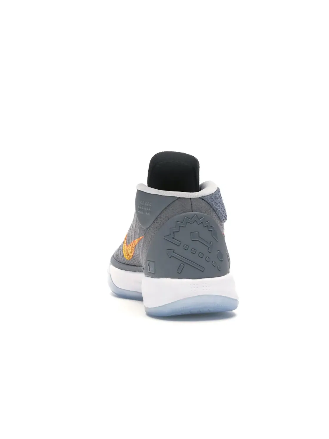 Мужские кроссовки для баскетбола Nike Kobe A.D. Mid — изображение 4 из 4, красный-оранжевый