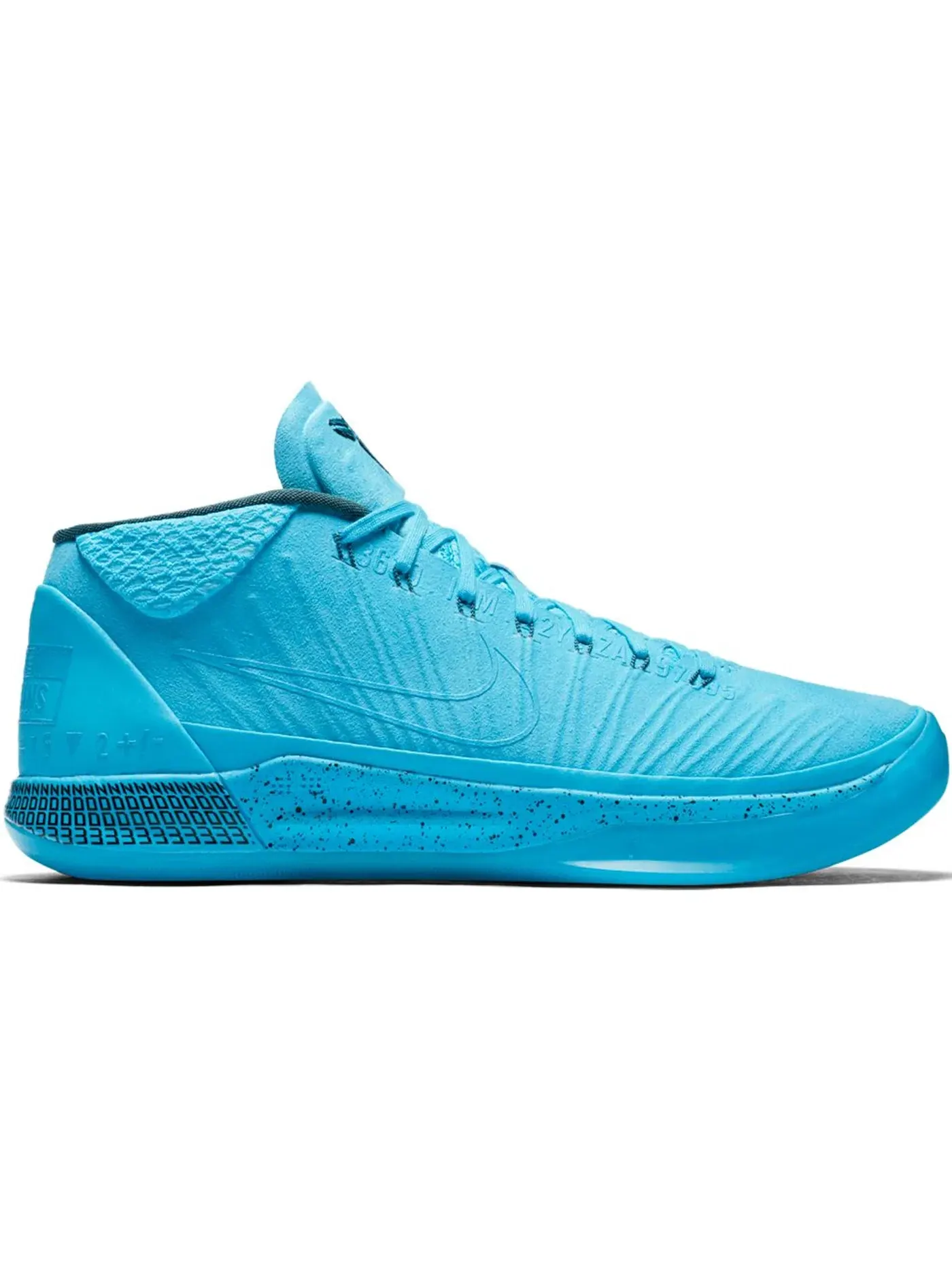 Мужские кроссовки для баскетбола с амортизацией Nike Kobe A.D. Mid — изображение 1 из 1, синий/черный-синий