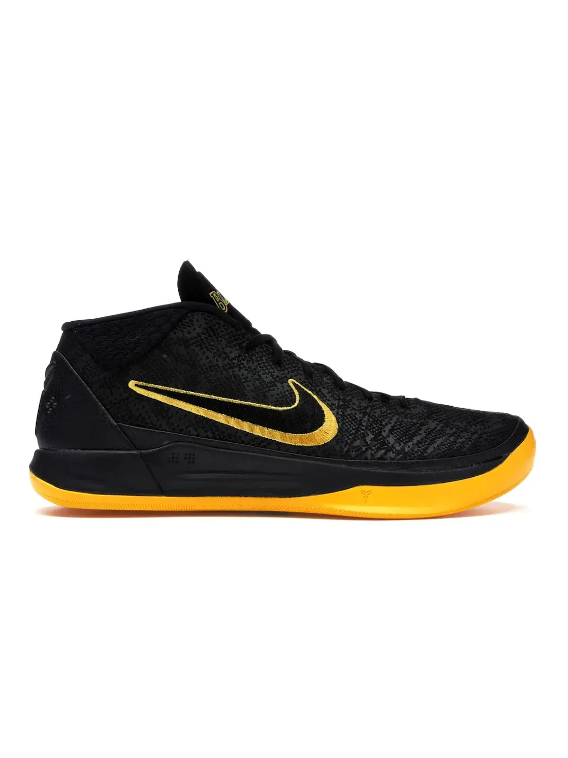 Мужские кроссовки для баскетбола высокие Nike Kobe A.D. Mid — изображение 1 из 4, черный/золотистый