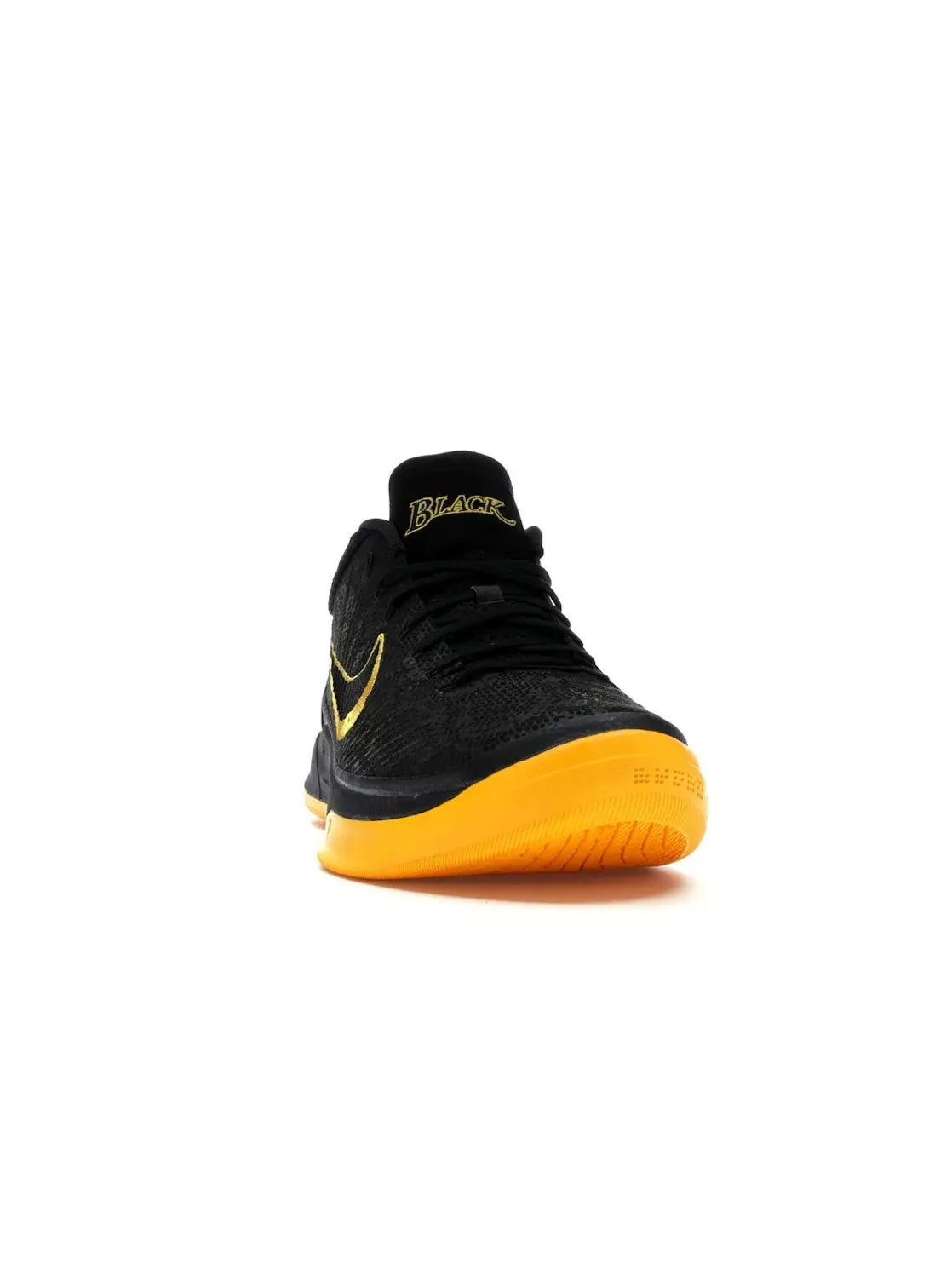 Мужские кроссовки для баскетбола высокие Nike Kobe A.D. Mid — изображение 2 из 4, черный/золотистый