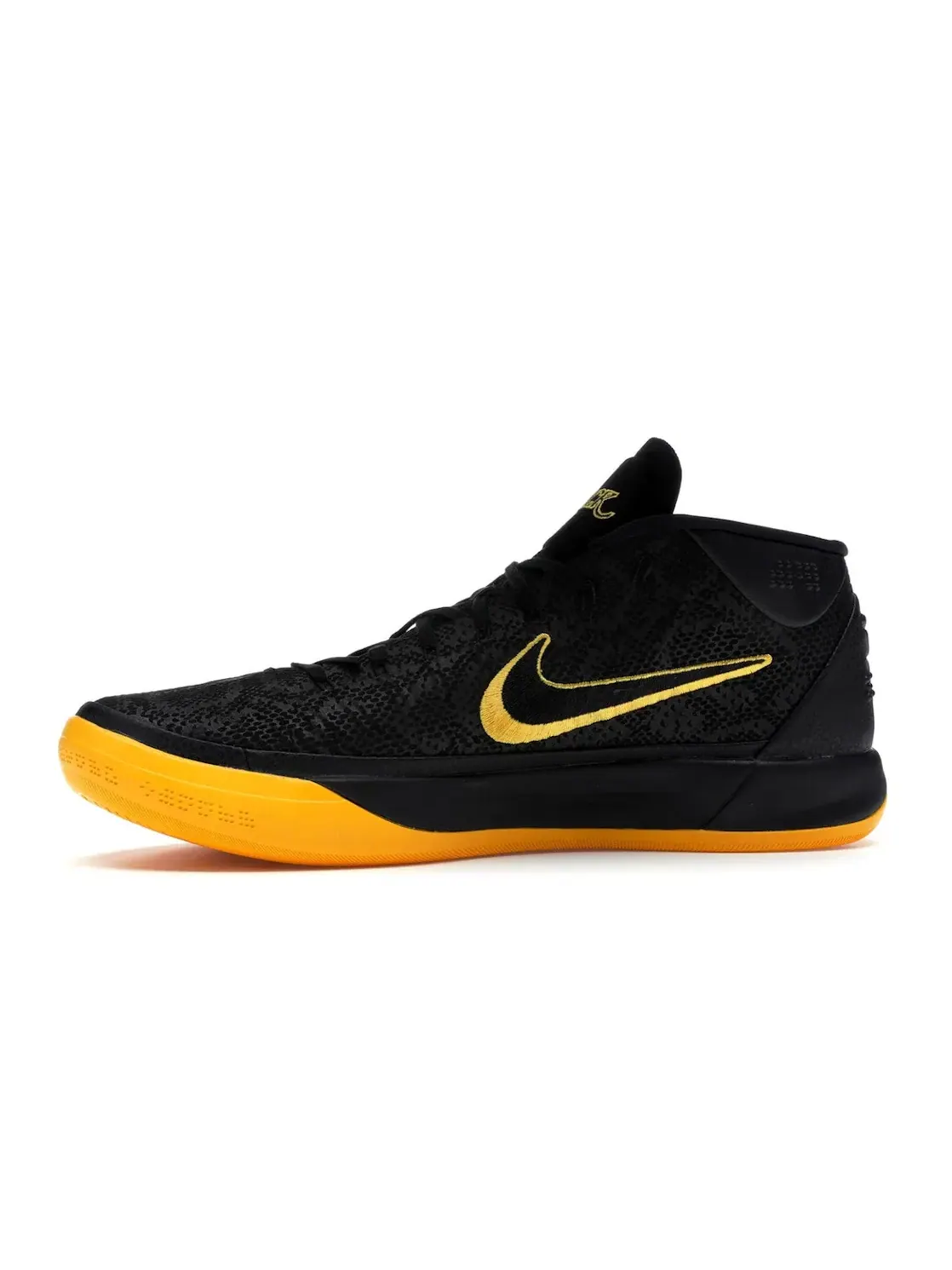 Мужские кроссовки для баскетбола высокие Nike Kobe A.D. Mid — изображение 3 из 4, черный/золотистый