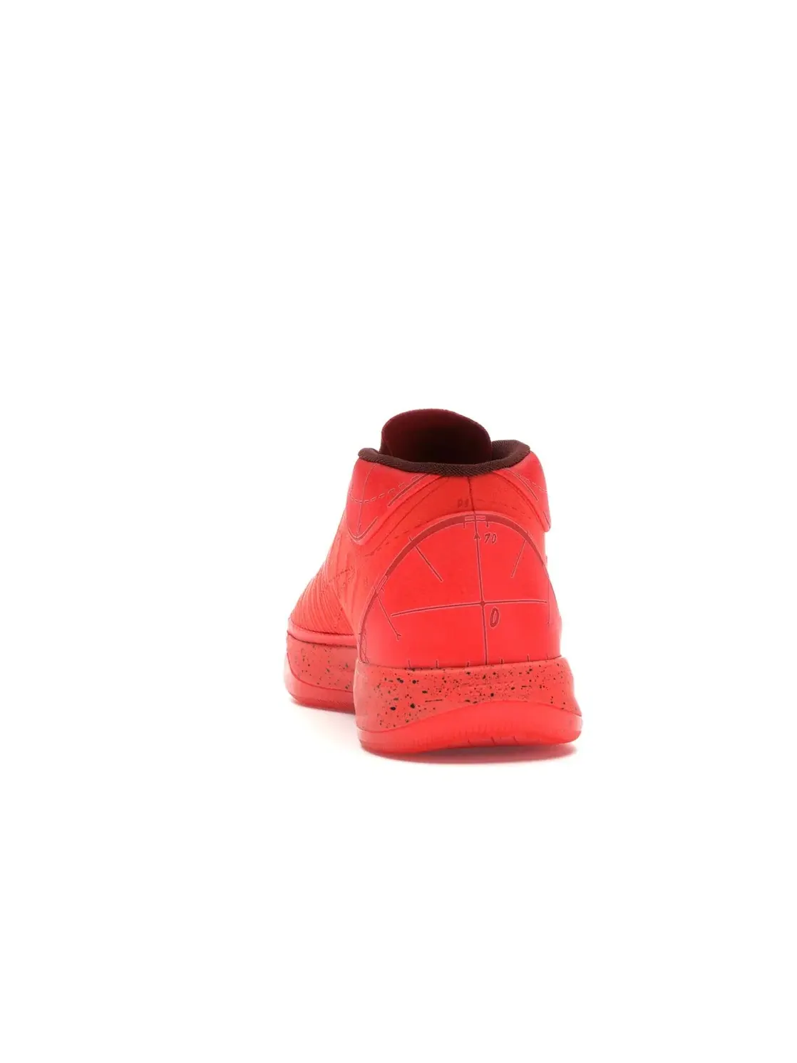 Мужские кроссовки баскетбольные Nike Kobe A.D. Mid Passion Nike — изображение 4 из 4, красный/черный-красный