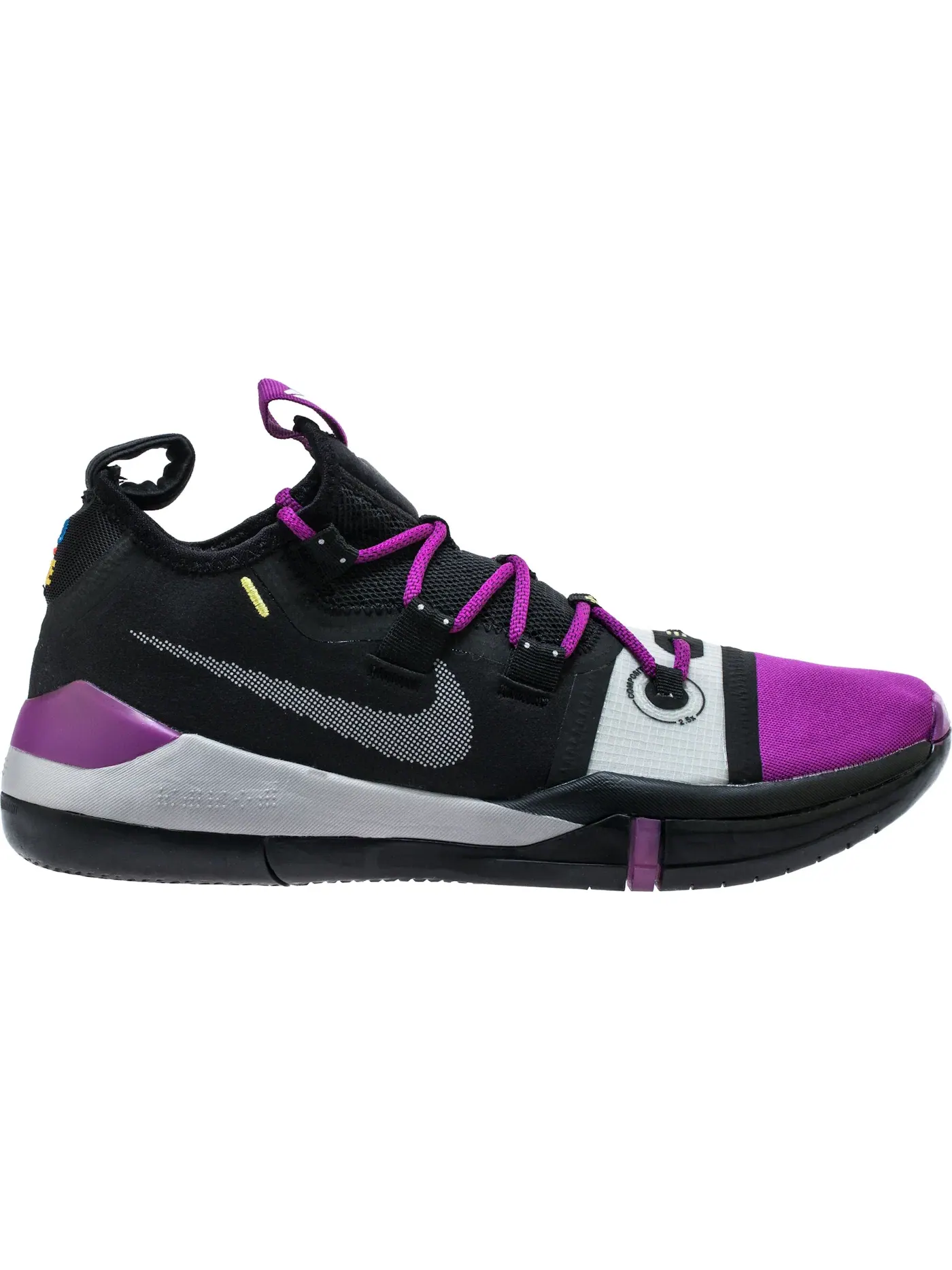 Мужские кроссовки для баскетбола Nike Kobe AD — изображение 1 из 1, черный/серый-фиолетовый