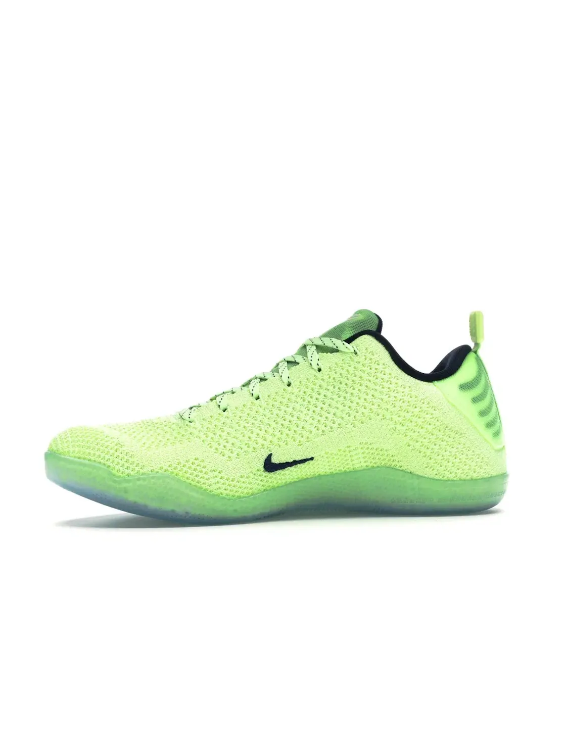 Мужские кроссовки для баскетбола с принтом Nike Kobe Elite Low 4KB Nike, Liquid Lime/Dark Obsidian-Liquid Lime