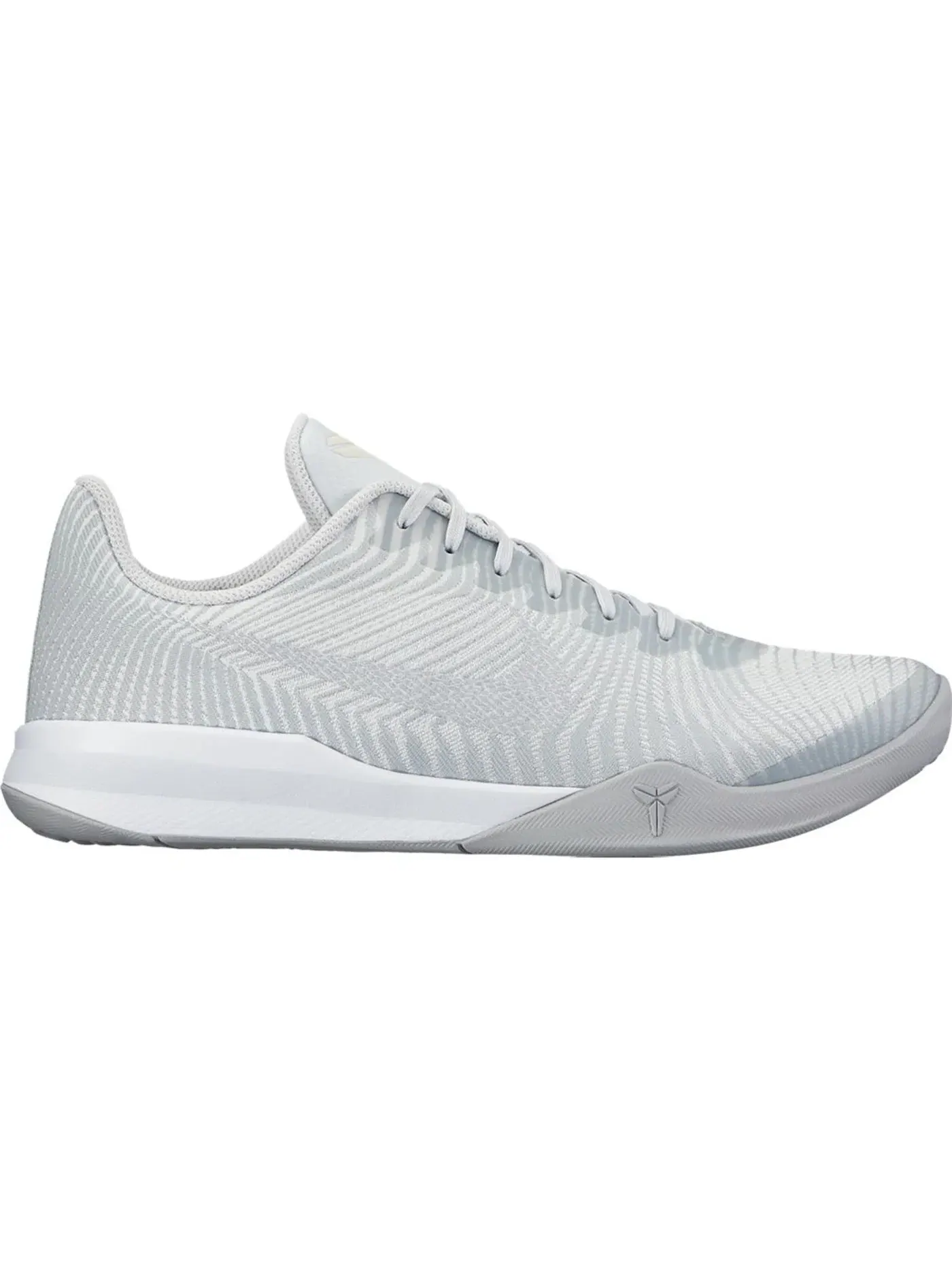 Мужские кроссовки для баскетбола Nike Kobe Mentality 2 — изображение 1 из 1, белый/серый