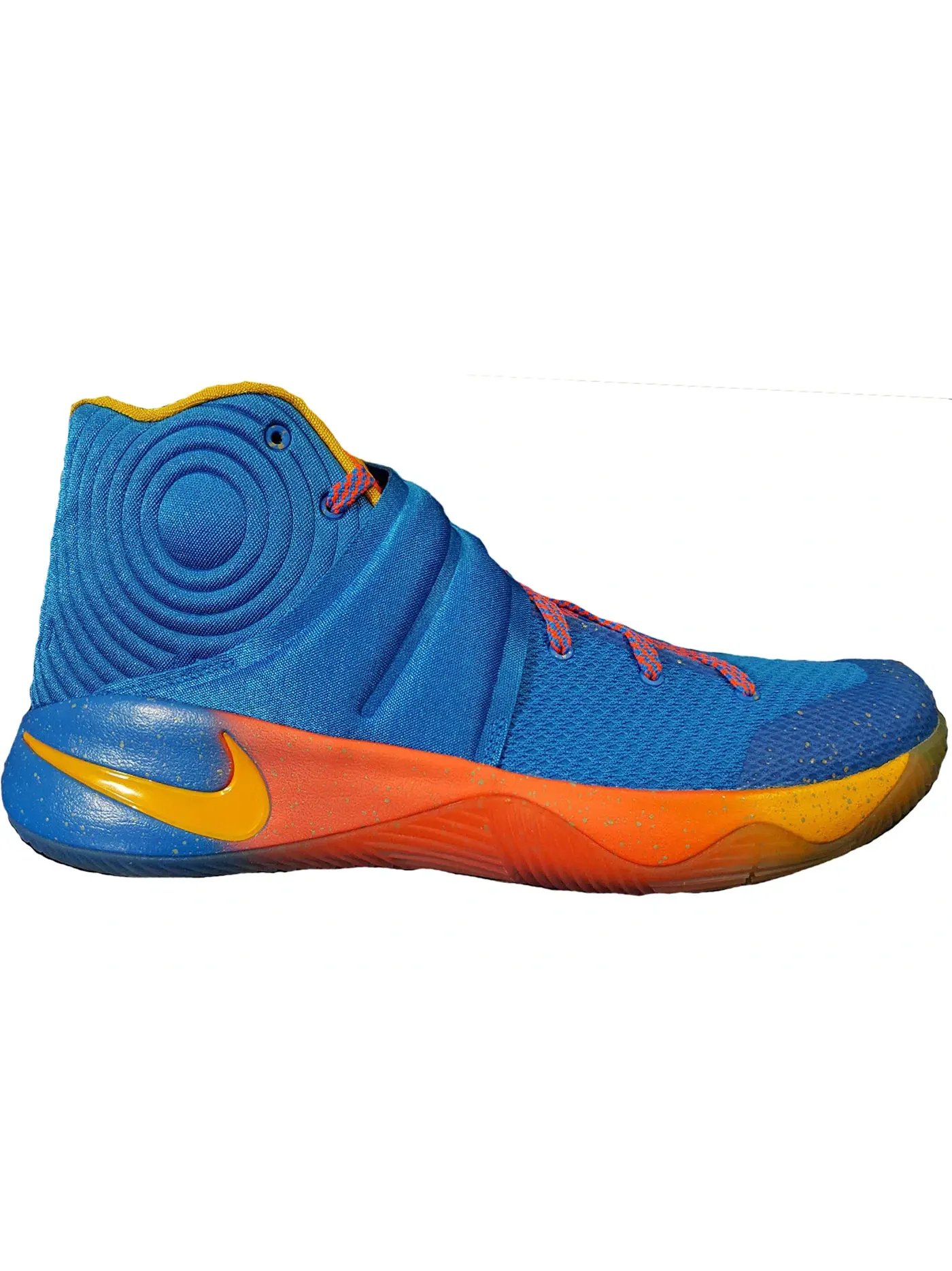 Мужские кроссовки для баскетбола Nike Kyrie 2 Nike — изображение 1 из 1, синий/золотистый-черный