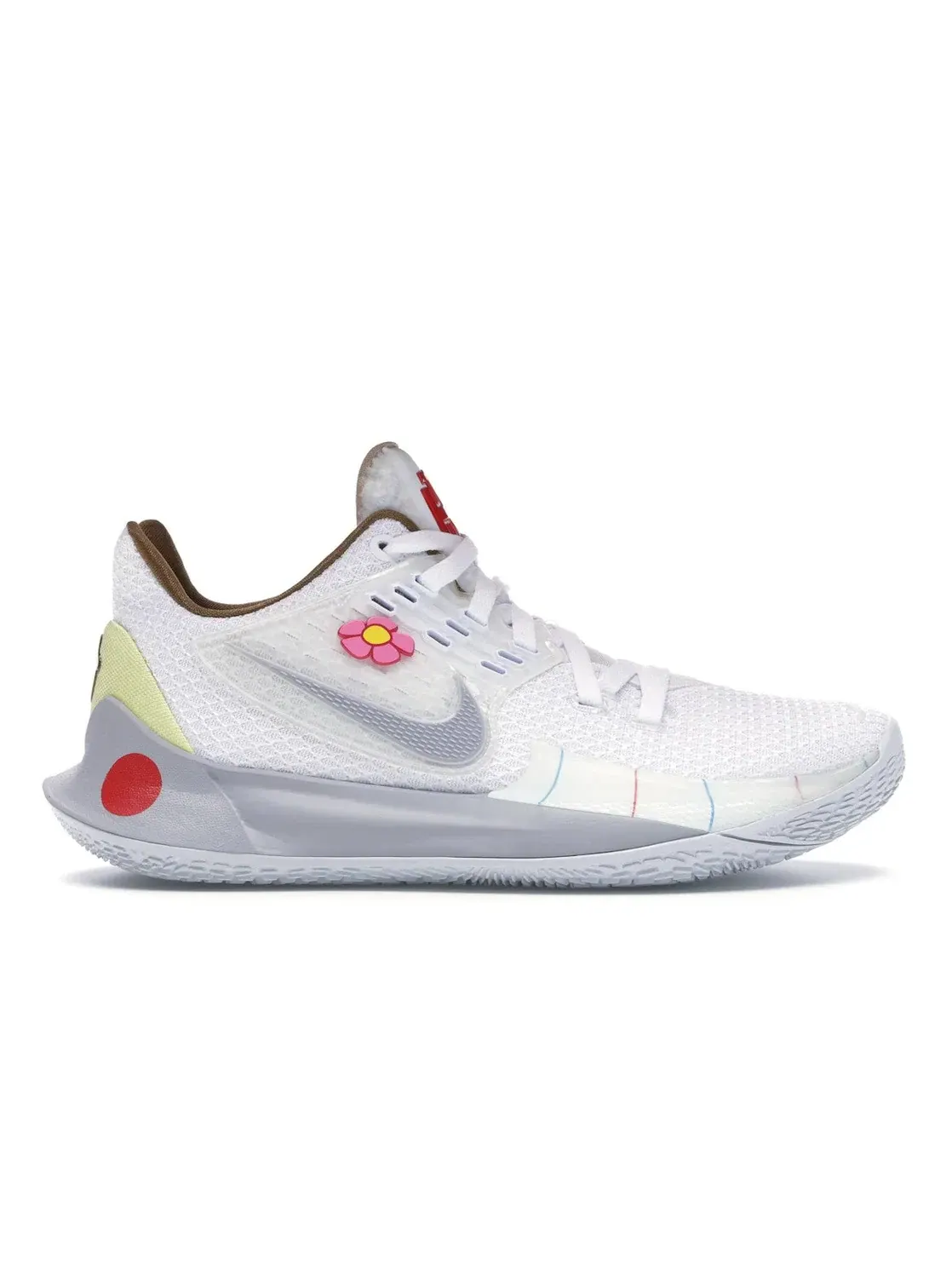Мужские кроссовки с принтом Nike Kyrie Low 2 — изображение 1 из 4, белый/серый