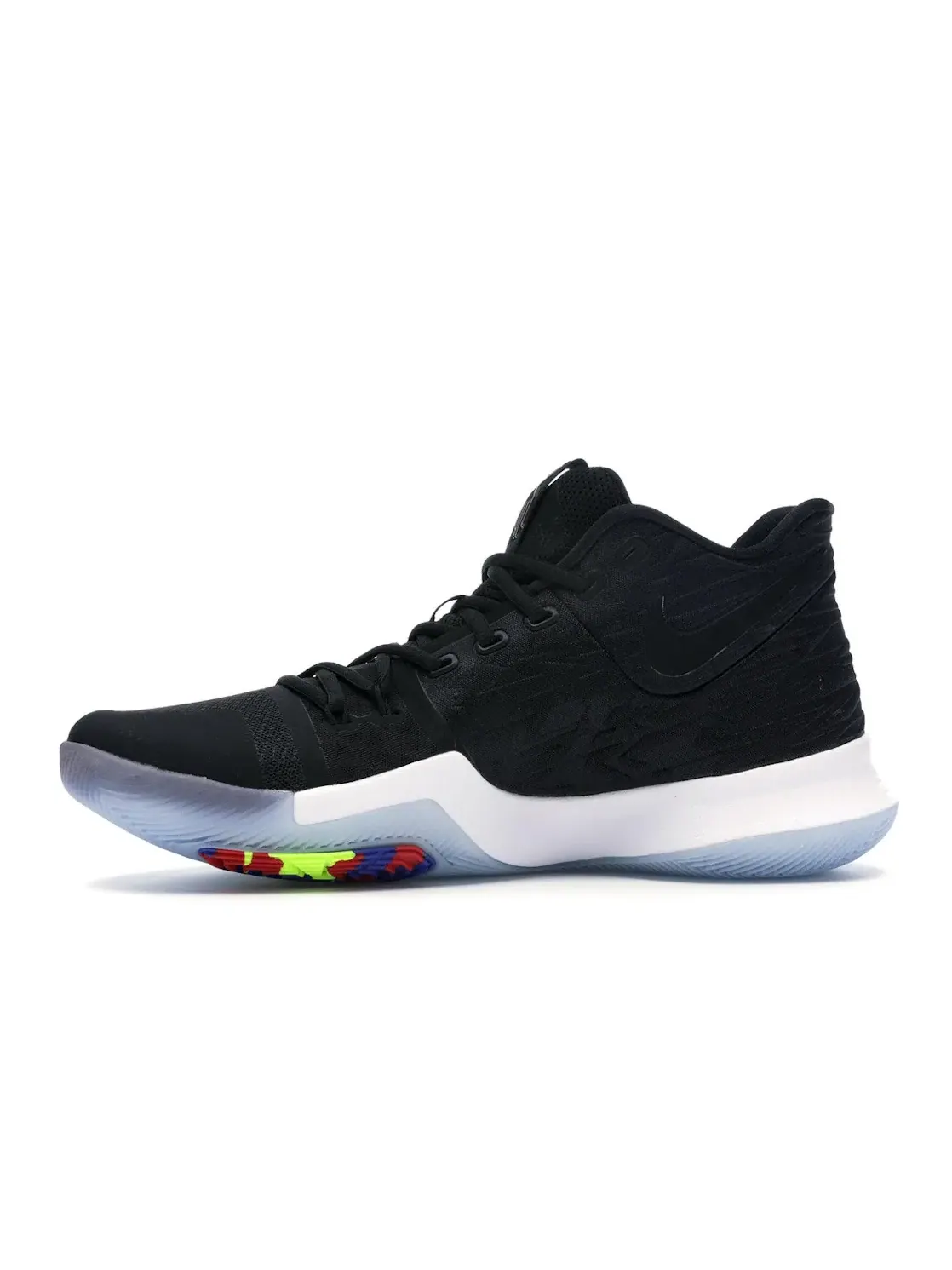 Мужские кроссовки для баскетбола Nike Kyrie 3 — изображение 3 из 4, черный/черный