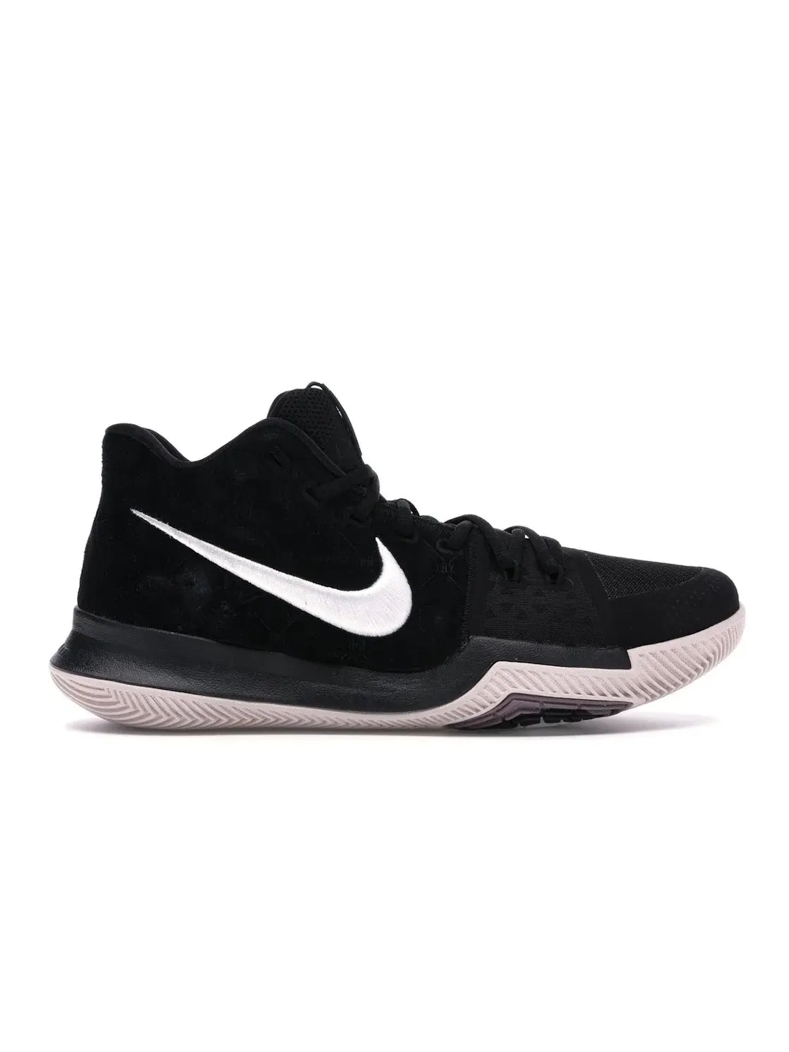 Мужские кроссовки с замшевым верхом Nike Kyrie 3 — изображение 1 из 4, черный/белый-красный