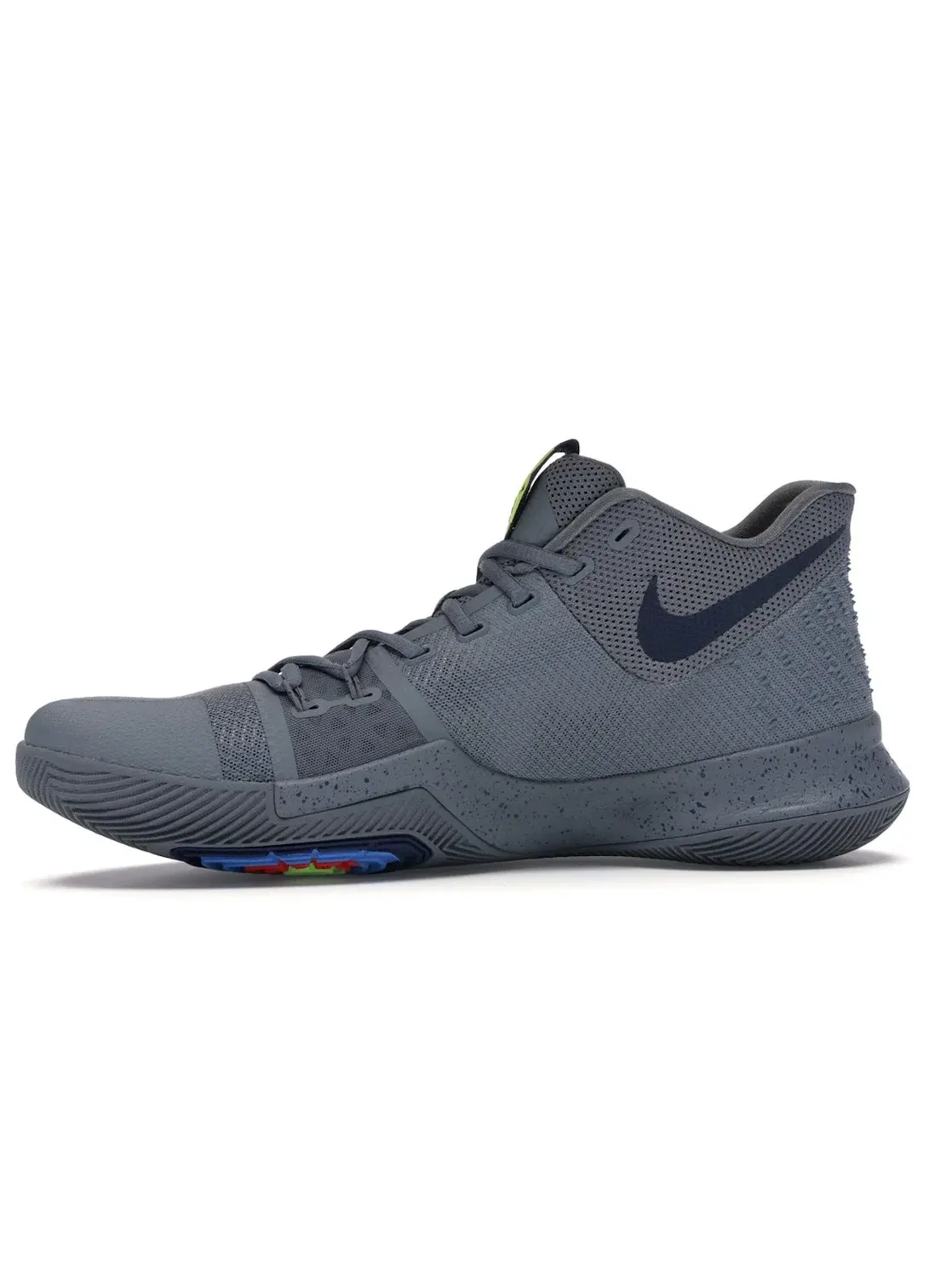 Мужские кроссовки для баскетбола Nike Kyrie 3 — изображение 3 из 4, серый/темно-синий