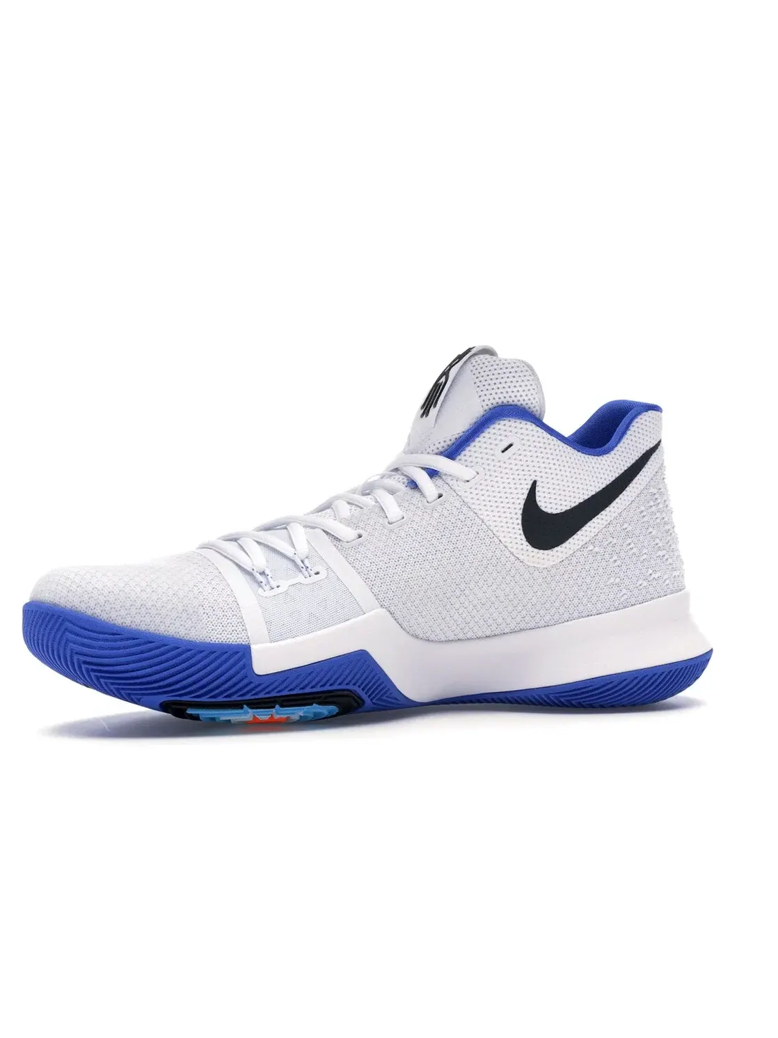 Мужские кроссовки для баскетбола Nike Kyrie 3 Nike — изображение 3 из 4, белый-синий