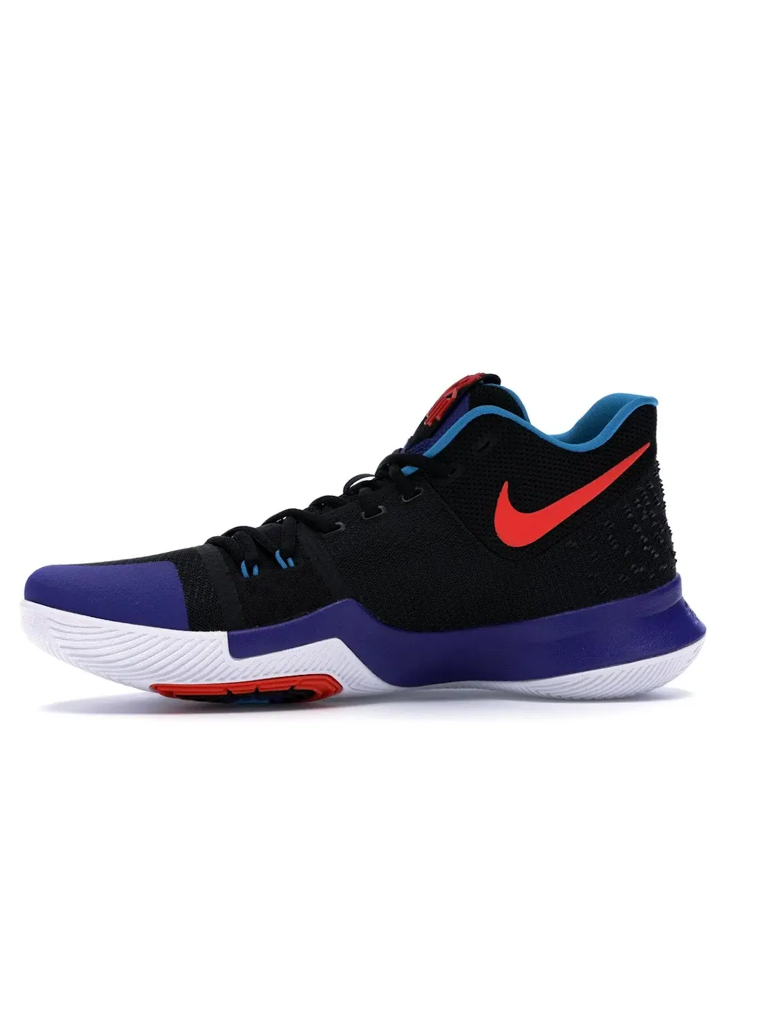 Мужские кроссовки с ретро-дизайном Nike Kyrie 3 Kyrache Light Nike — изображение 3 из 4, черный/оранжевый