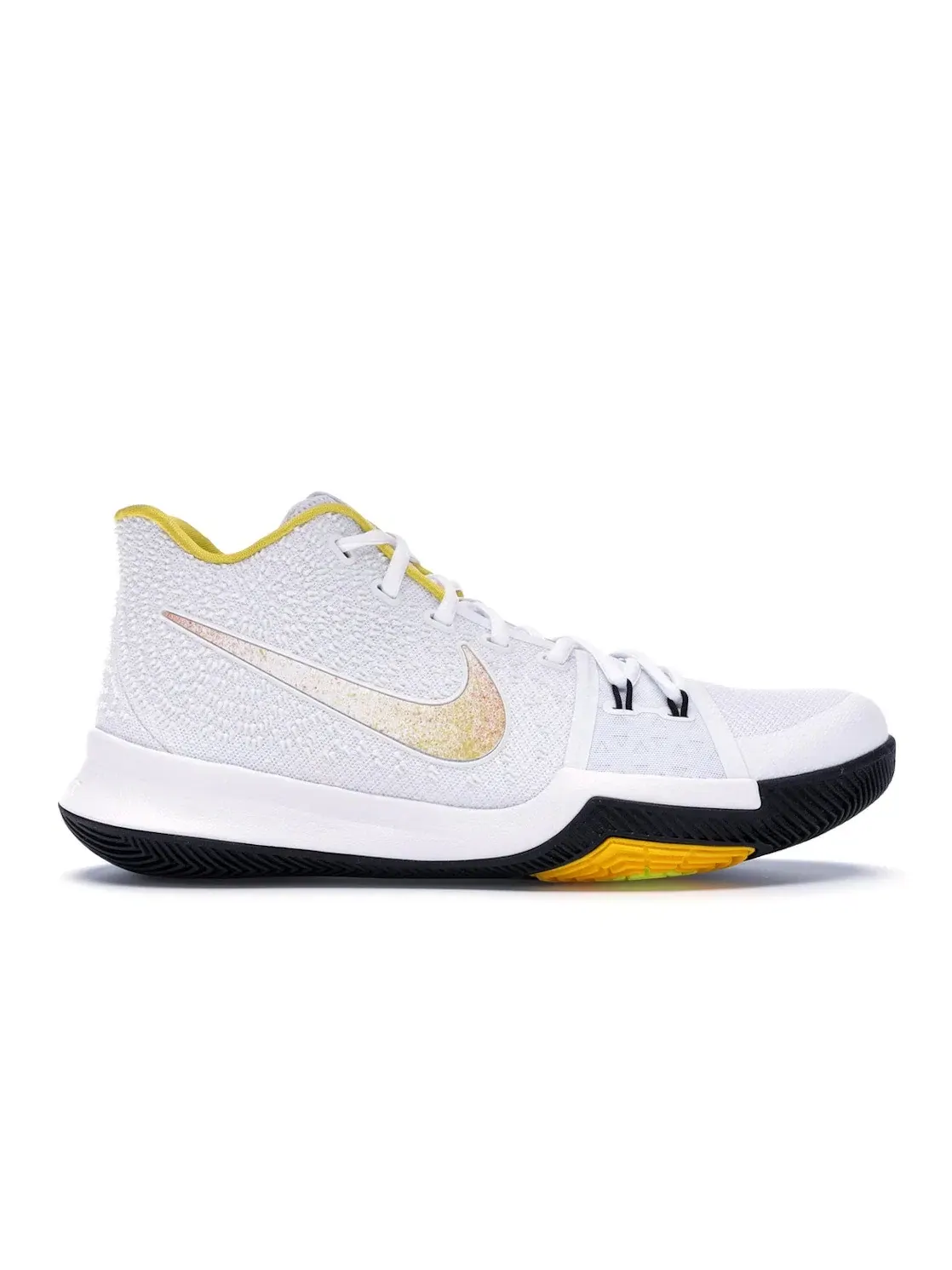 Мужские кроссовки для баскетбола Nike Kyrie 3 — изображение 1 из 4, белый/белый--черный