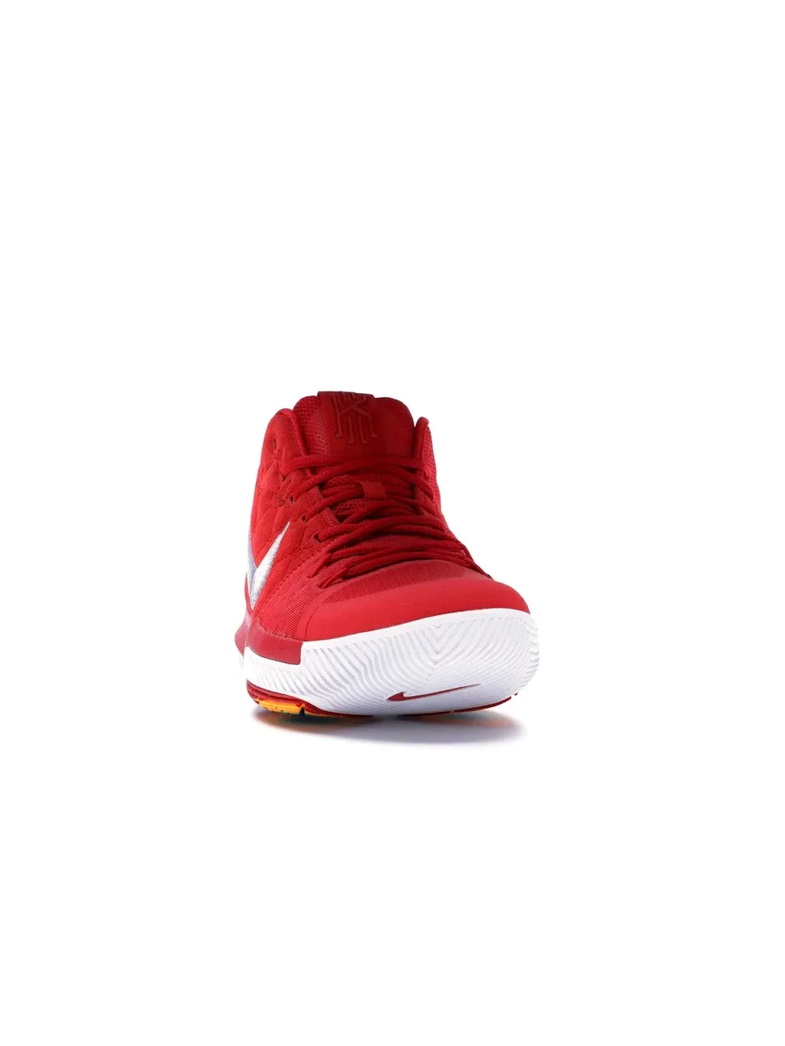 Мужские кроссовки для баскетбола с замшевым верхом Nike Kyrie 3 — изображение 2 из 4, красный/красный-серый