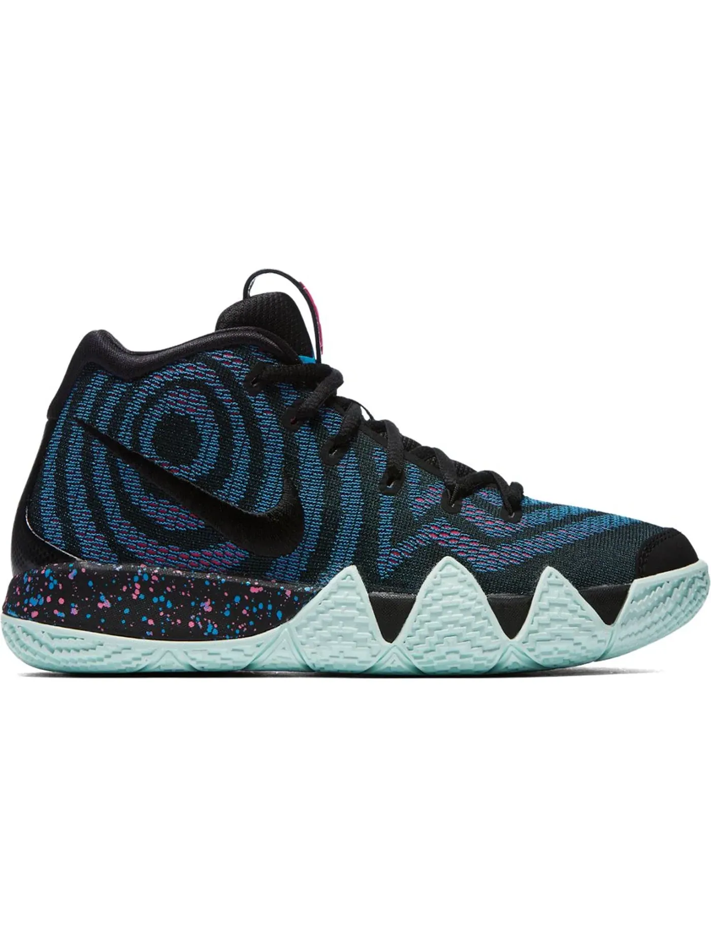Детские кроссовки для баскетбола Nike Kyrie 4 — изображение 1 из 1, черный/черный