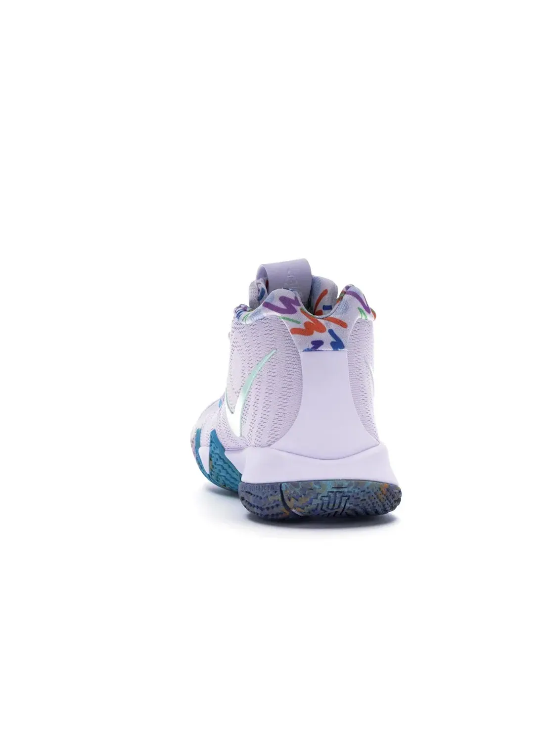 Мужские баскетбольные кроссовки с принтом Kyrie 4 Decades Pack 90s Nike — изображение 4 из 4, белый/мульти