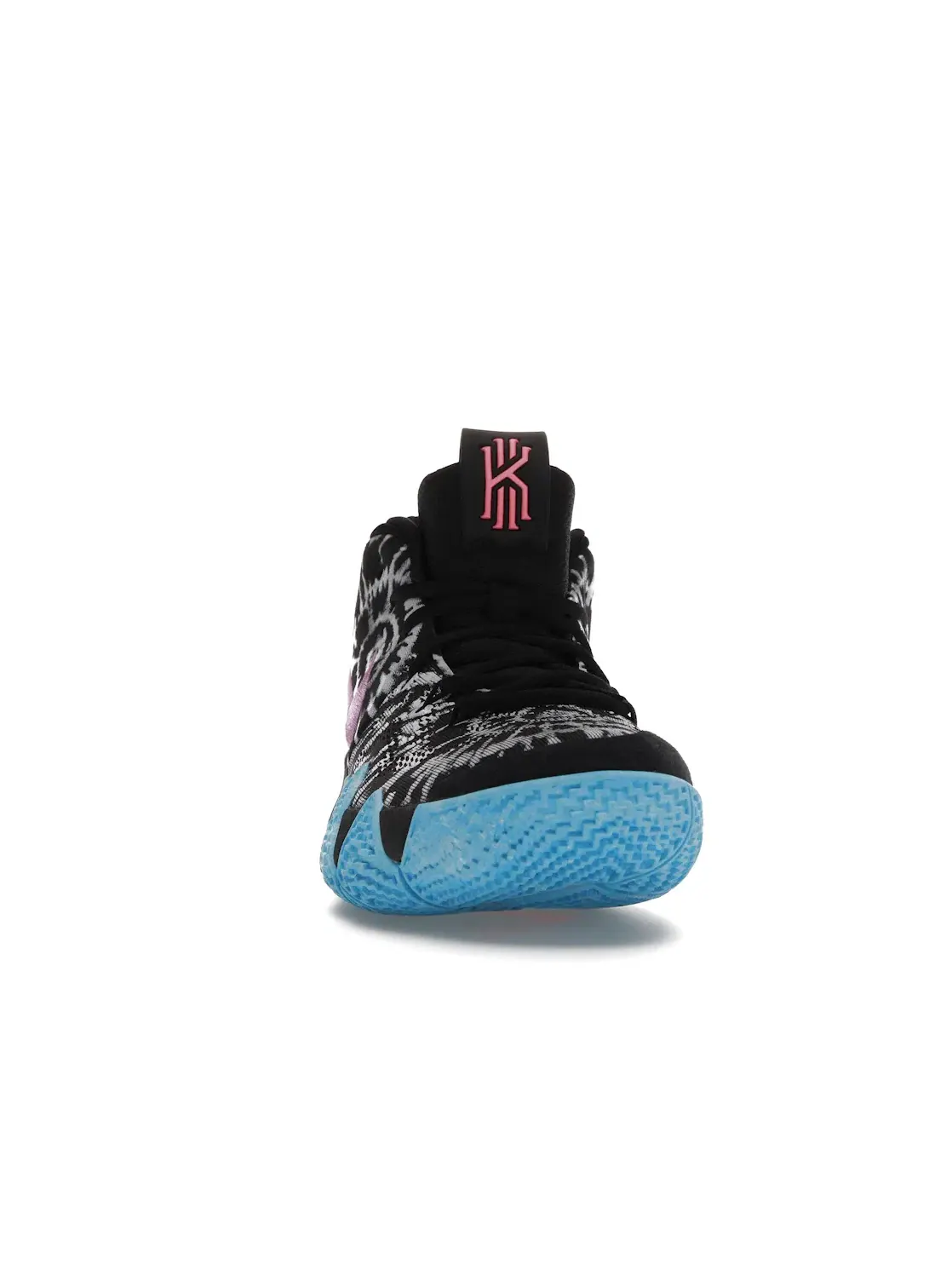 Мужские кроссовки с принтом Nike Kyrie 4 — изображение 2 из 4, черный/белый