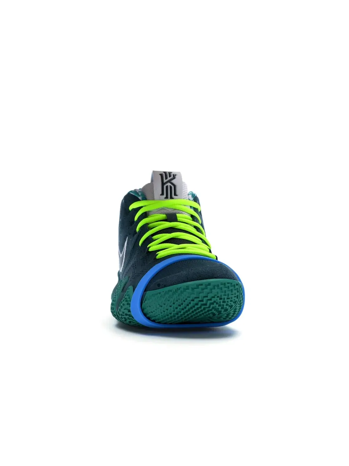 Мужские кроссовки для баскетбола Nike Kyrie 4 — изображение 2 из 4, глубокий/белый-зеленый