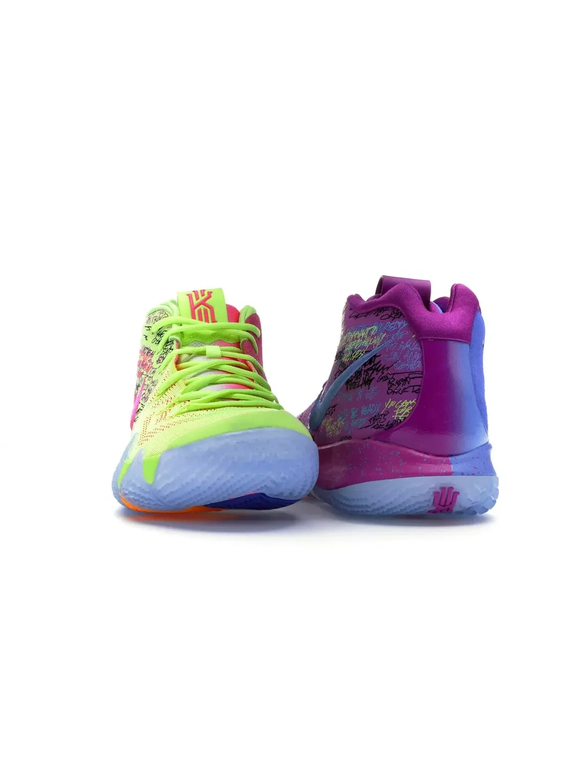 Мужские баскетбольные кроссовки с принтом Nike Kyrie 4 Nike — изображение 2 из 4, мульти
