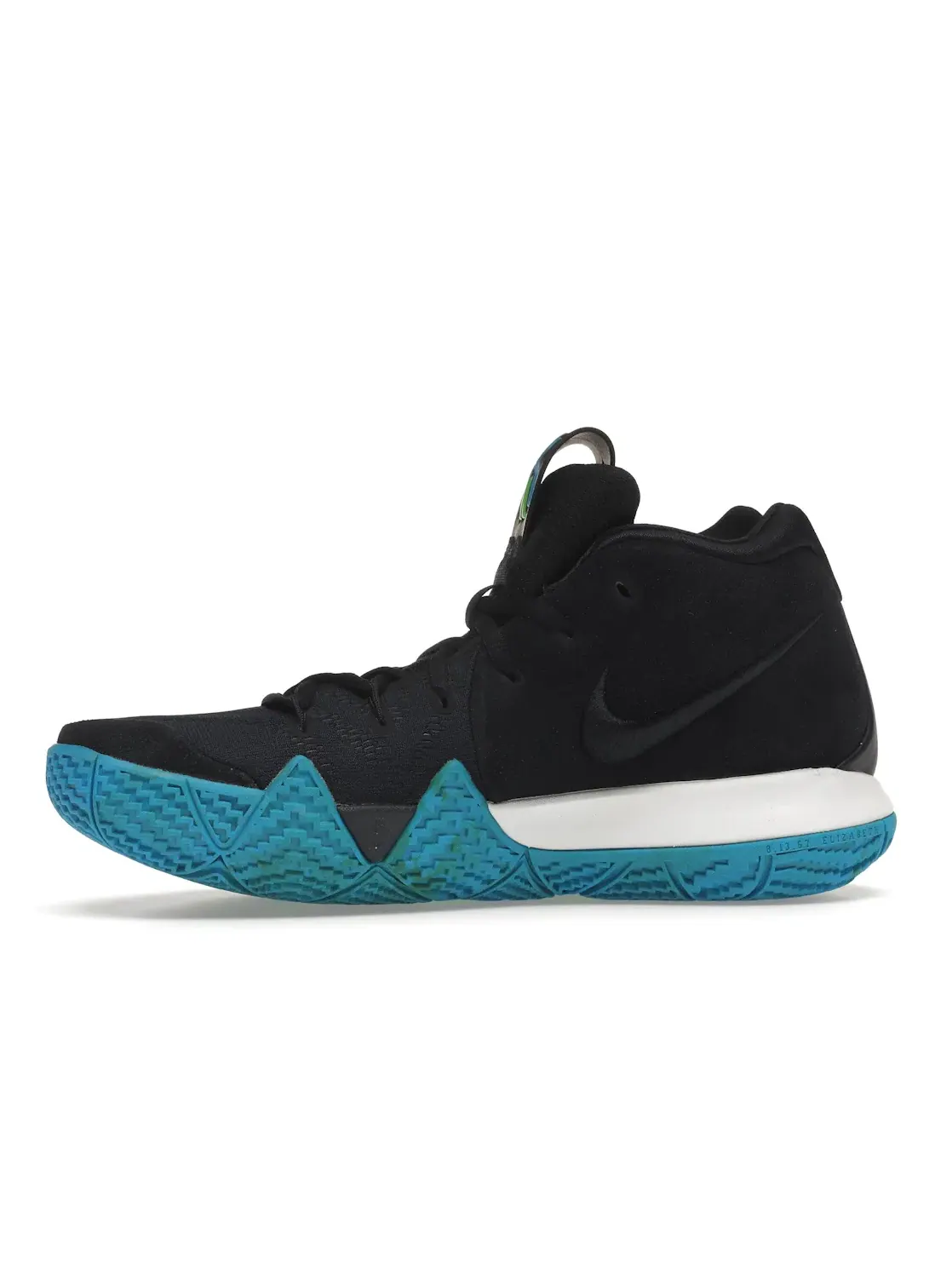 Мужские кроссовки с амортизацией Nike Kyrie 4 — изображение 3 из 4, темный/черный