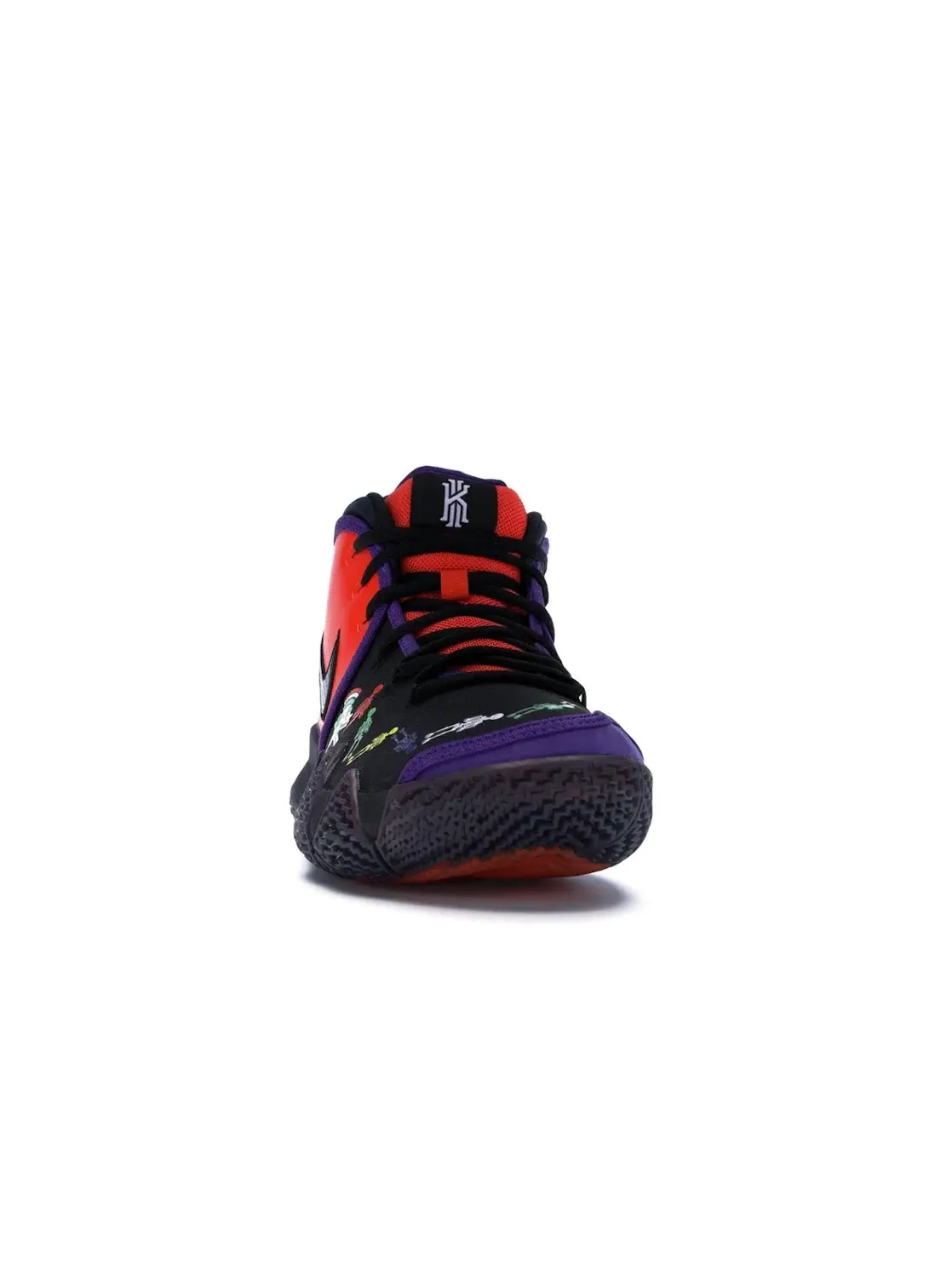 Мужские кроссовки с принтом Nike Kyrie 4 — изображение 2 из 4, оранжевый/черный-мульти