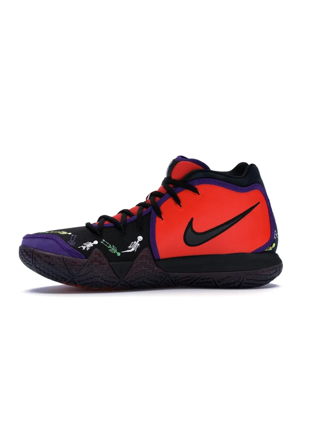 Мужские кроссовки с принтом Nike Kyrie 4 — изображение 3 из 4, оранжевый/черный-мульти