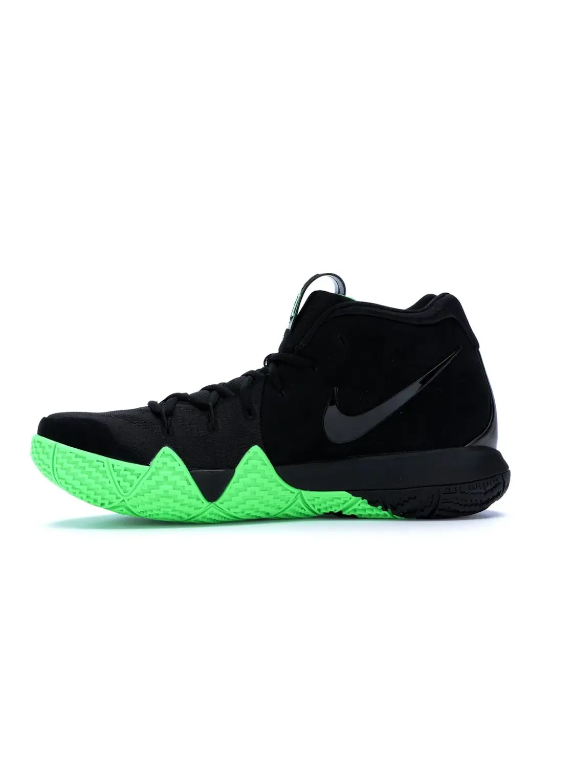 Мужские кроссовки для баскетбола с принтом Nike Kyrie 4 — изображение 3 из 4, черный/зеленый
